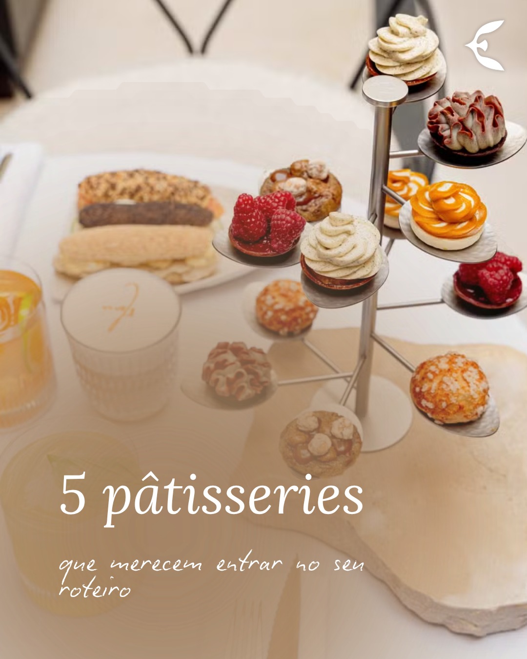 Gastronomia é uma das lentes mais honestas para ler um destino - e a pâtisserie, especificamente, tem uma tradição técnica e cultural que conta muito sobre o lugar. Esses cinco endereços foram escolhidos não por hype, mas por consistência e singularidade. Quando montamos um roteiro, esse tipo de recomendação já vem embutida.