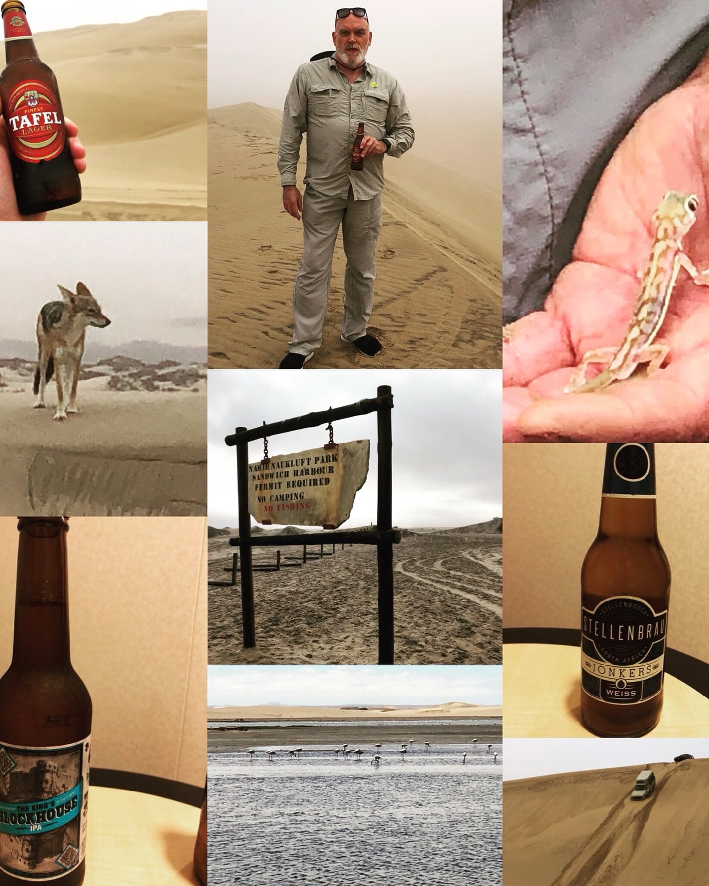 Fond memories from eight years ago in Namibia.