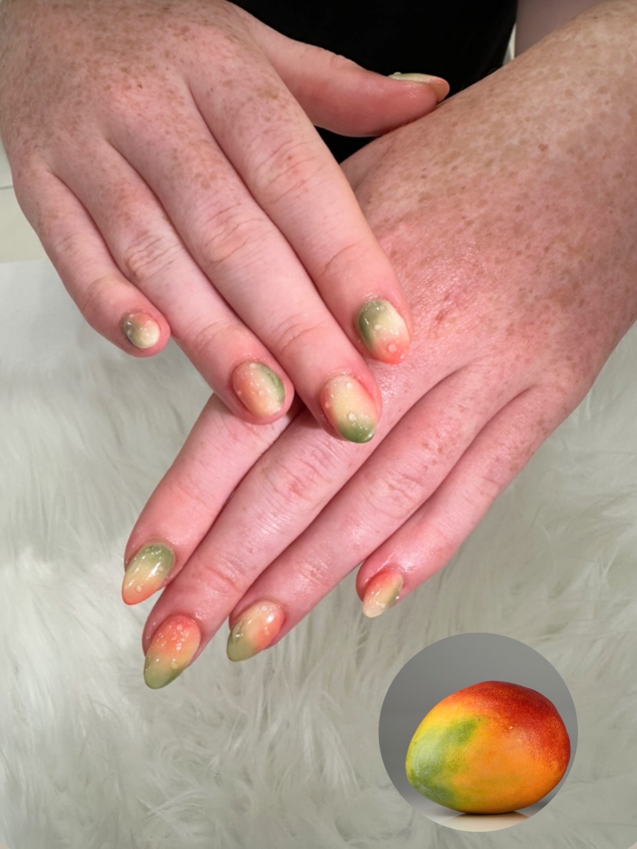 Mango π₯ nails design. Weβll be closed on Monday, September 7th for Labor Day! πΊπΈ
π
Book your appointment ahead of time and get your nails ready for the holiday weekend! β¨
π² Book your appointment today! π