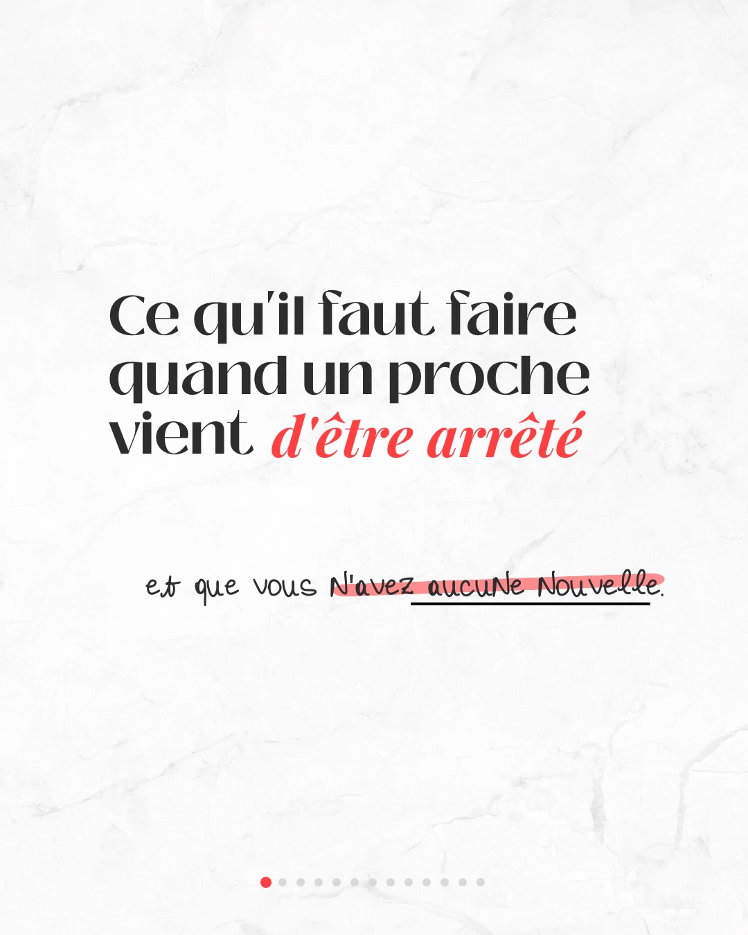 Un proche est arrêté. Vous appelez, on ne vous dit rien.
Ce silence est normal. Ça ne veut pas dire que vous ne pouvez rien faire.
Dans les 48 premières heures, il y a des gestes concrets à poser, et c’est souvent l’entourage qui est le mieux placé pour les poser.
Sauvegardez. Et envoyez-le à la personne que vous appelleriez en premier si ça arrivait demain. #pénal #défense #arrestation #prison #avocat