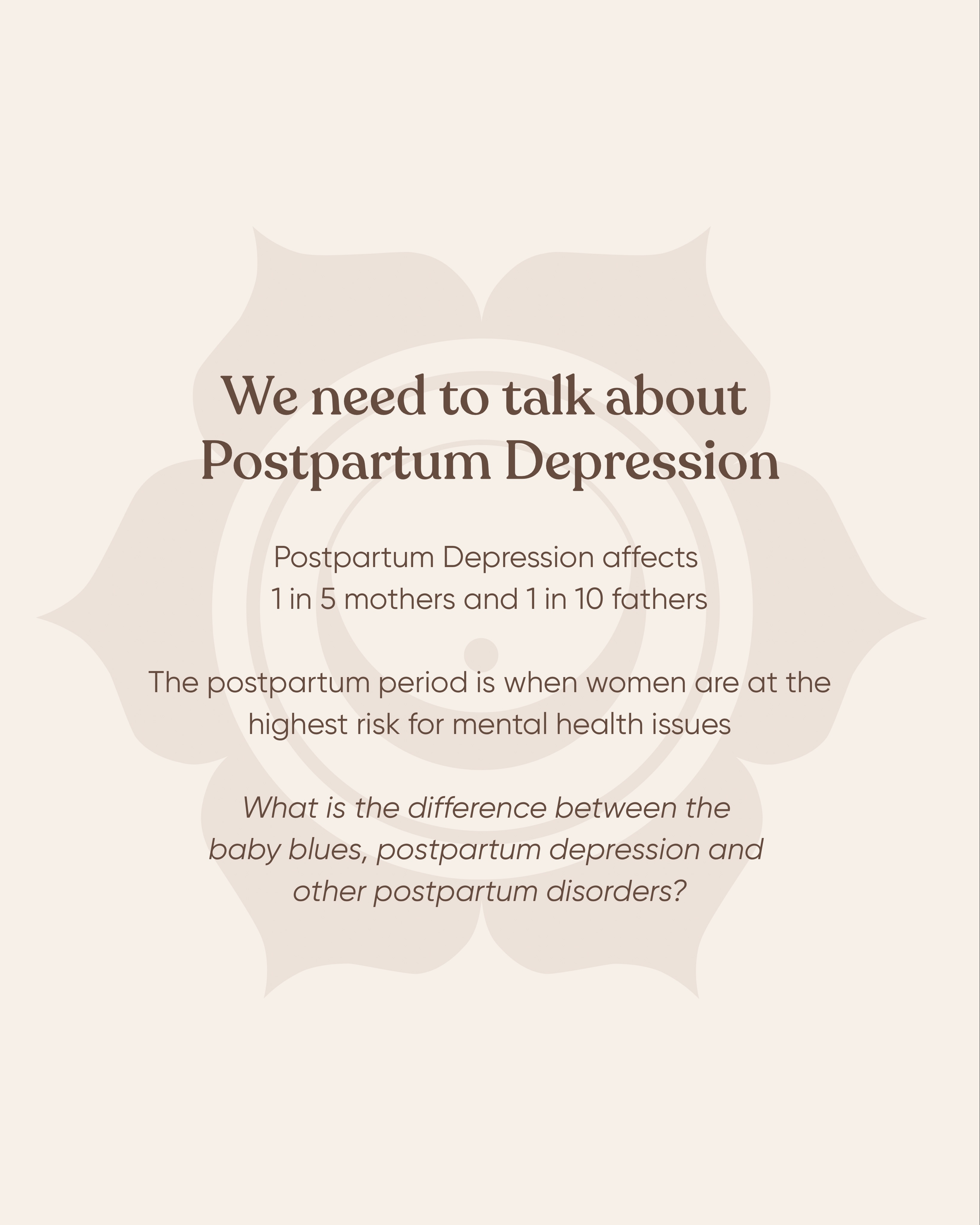 If you are experiencing intrusive thoughts, seek help.
Resources:
Call your provider
National Maternal Health Hotline
1-833-TLC-MAMA
Postpartum Support International
1-800-944-4773
Suicide Crisis Hotline
988
Call 911 or go to a local ER
Medstar Health DC
Mother/Baby Intensive Outpatient Program
202-944-5400
Support at The Womb Room
Postpartum Support Group Thursdays at 11a
Postpartum Doula Support
Postpartum Therapy Support