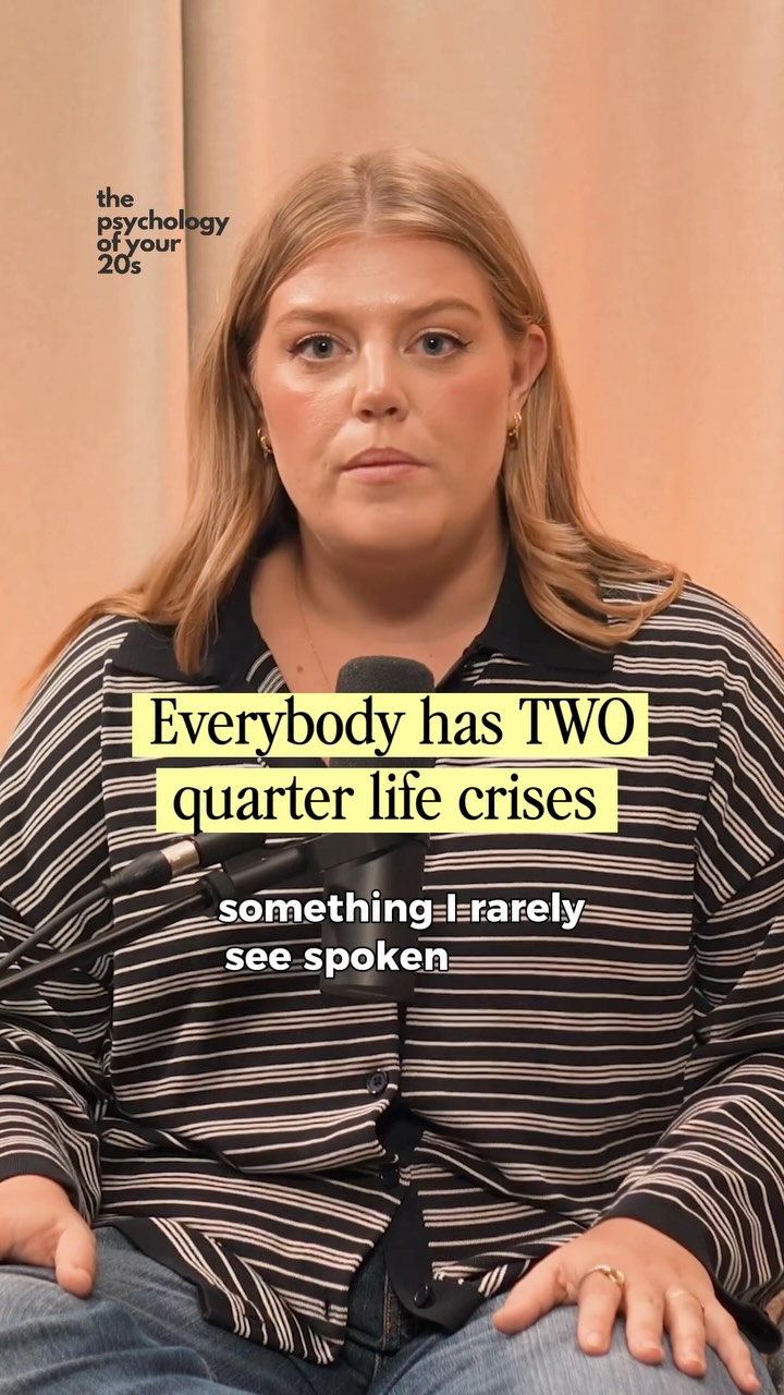 Full episode is ‘The Psychology of your Quarter Life Reinvention’ on @netflix of @spotify , The Psychology of your 20s
#podcastrecommendation #psychologytips #psychology #20something #twenties
