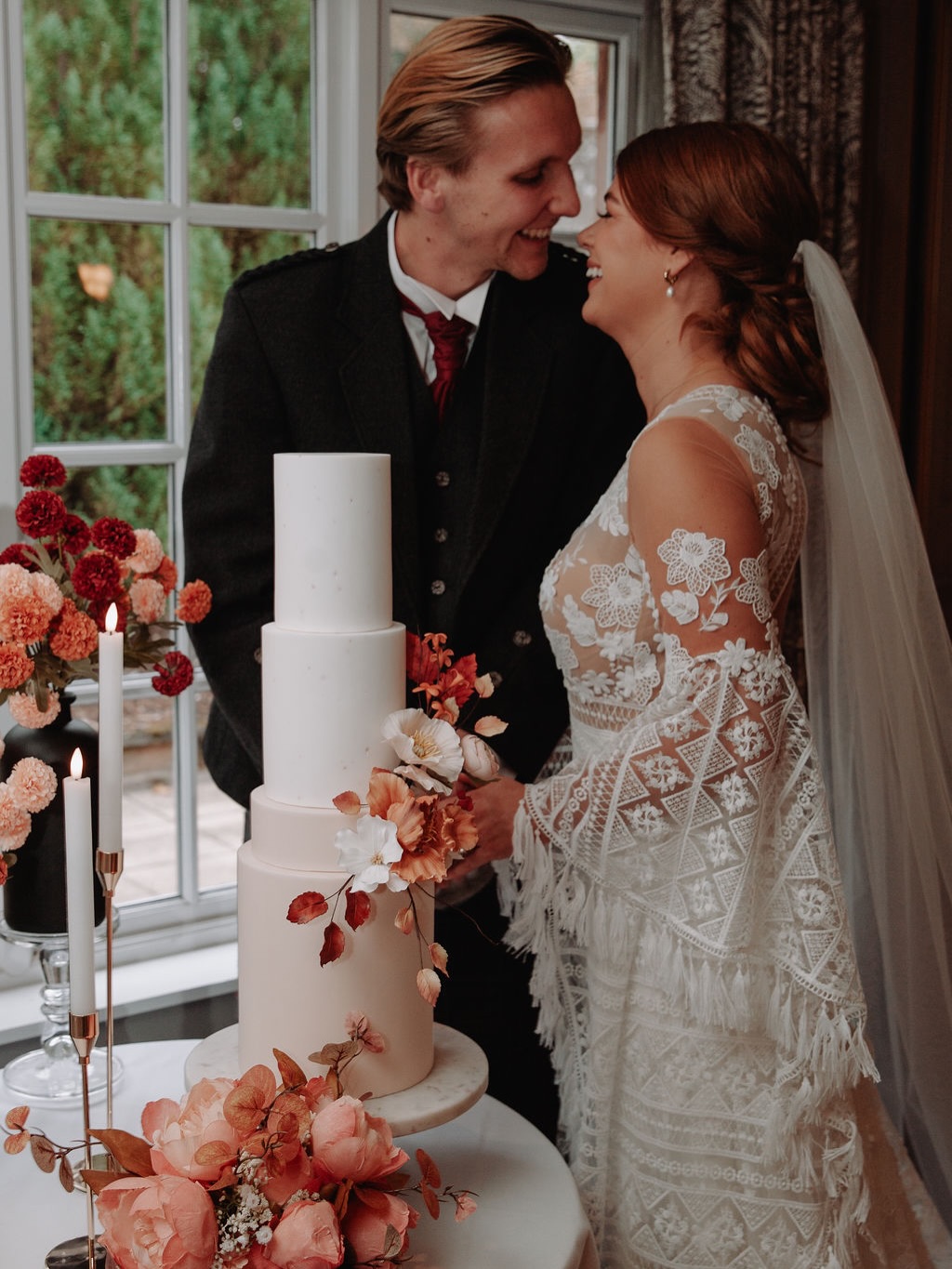 Autumn is just around the corner, so it seems the perfect time to look back on this beautiful day 🧡
Photographer | @somethingblue.photography
Content Creation | @sonacontentcreation
Cake | @cbcakedesign
Hair | @laurafairleyhmua
Makeup | @makeupbyakhi
Venue | @murrayshallcountryestate
Wedding Dress | @mirkabridal
Kilt-maker | @bowdenskilts
Confetti | @yourconfetti
Hair Accessories | @thelucky6pence
Robe | @thebridalshop_ldn