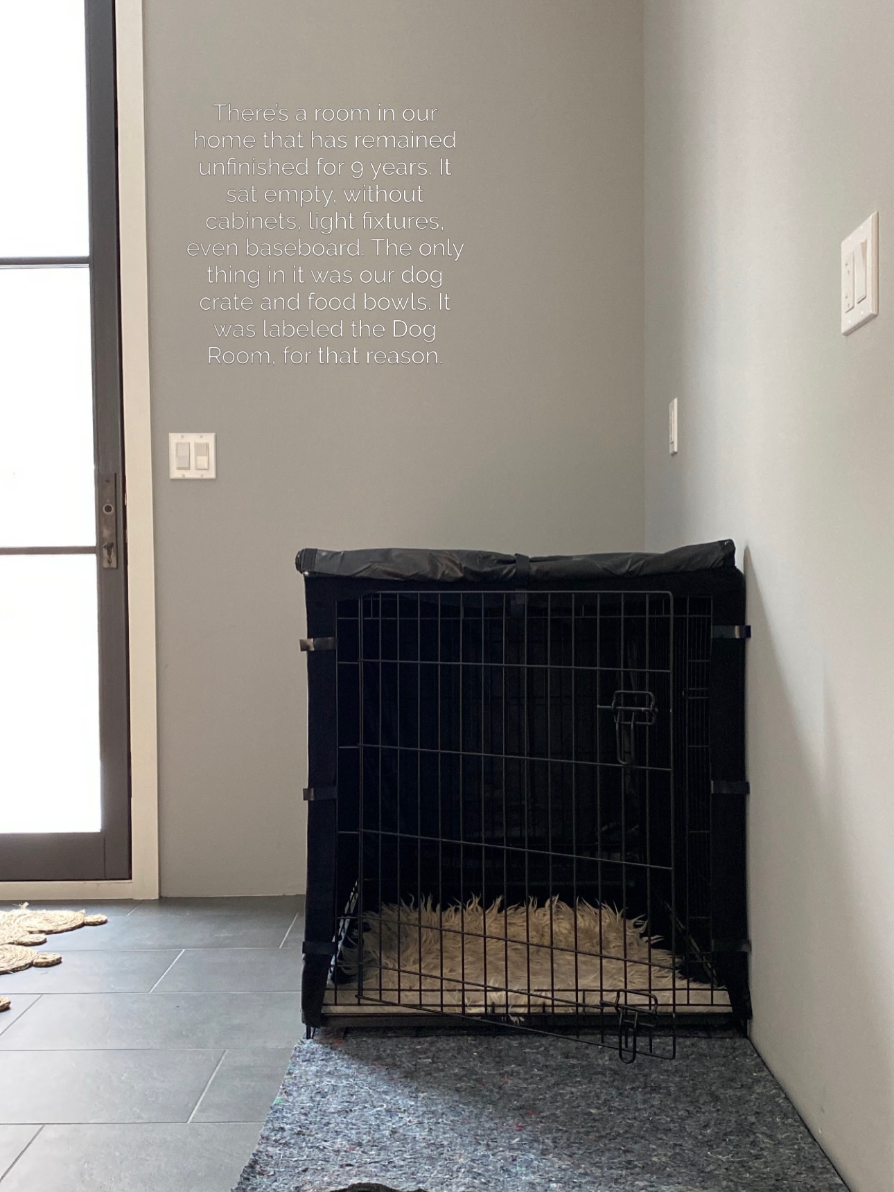 Our Dog Room renovation is starting to take shape, after 9 years of sitting unfinished. Have you been following along in stories? For the record, our faithful Lab Bergey couldn’t care less about it. His love languages are many, but not one of them is home decor 🤣 Happy National Dog day, to all of my dog people! Comment with a picture of your own pupper. I’ll introduce them to Bergey 🐕🦺
