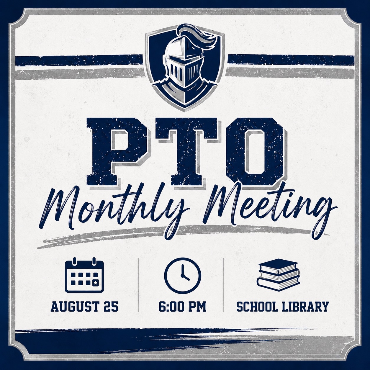 It’s time for our FIRST PTO meeting of the 2026–27 school year! 🎉 Join us tonight at 6:00 PM in the school library. We’ll cover upcoming events, volunteer opportunities, budget priorities, and how YOU can get involved. All Neely families are welcome — this is YOUR community!
#PTOMeeting #NeelyPTO #GetInvolved #NeelyKnights #NeelyParentsCommunityFirst