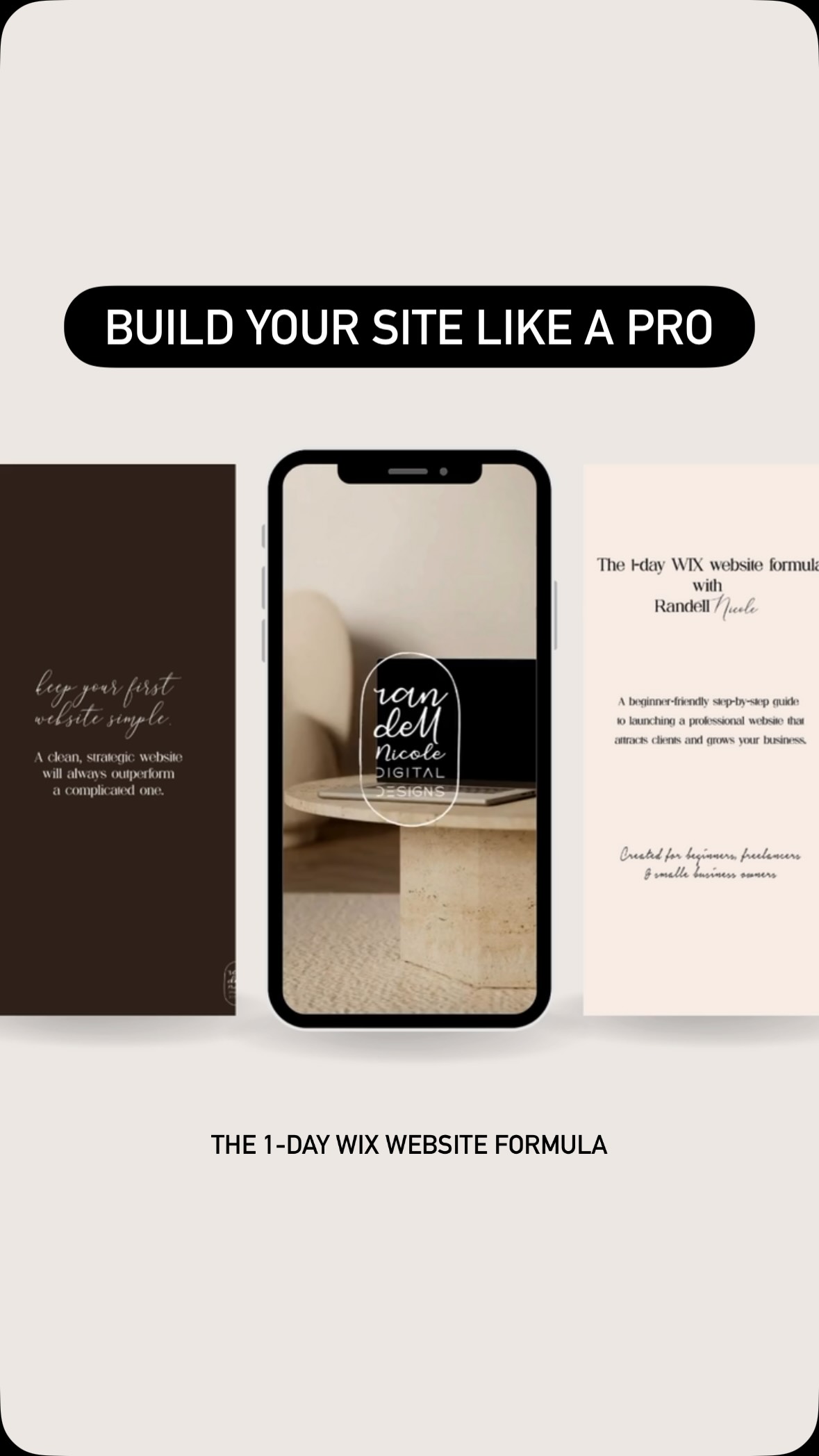 Get the course to learn like a pro.
Link in bio!
#randellnicoledesigns #websitedesign #websitedevelopment #websitecourse #wixwebsitebuild