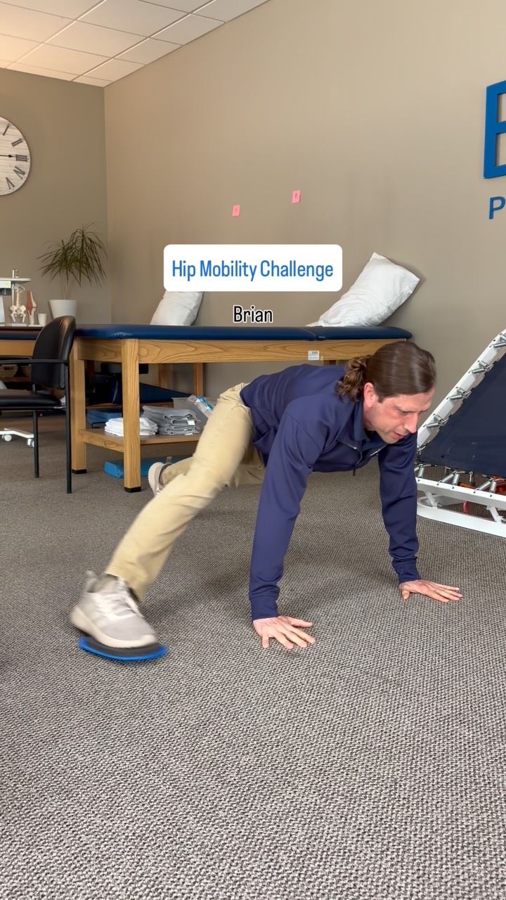 Can our PTs do the foam slider challenge?
#ptchallenge