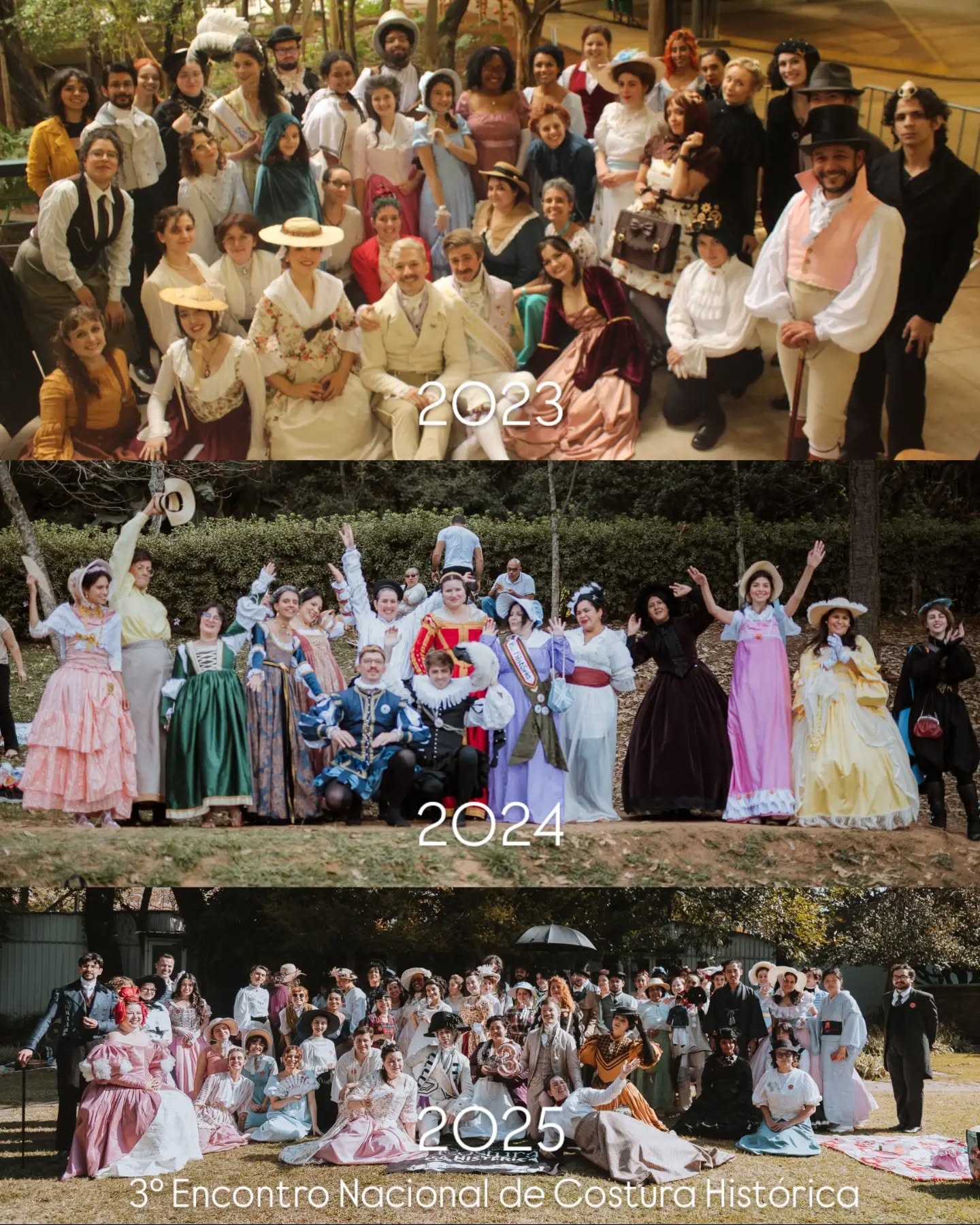 Desde 2023 fazendo História com nosso Encontro Nacional de Costura Histórica 🩷
✂️ Costura Histérica: "Roupas antigas, em cabeças modernas" ✂️✨️
#encontrodecosturahistorica #costurahistorica #costura #historiadamoda #costuracriativa