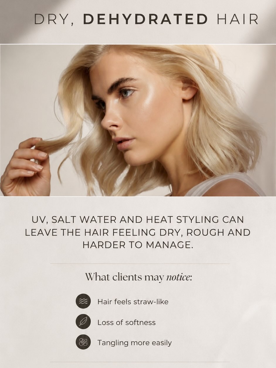 Summer can leave your hair feeling dry, weak, and more prone to breakage. ☀️ Give your hair the care it needs to restore strength, softness, and shine. ✨
Ready for healthier, happier hair? 🤍
Click the link in bio to book today!
#salon518 #haircare #hairgoal #hairtransformation
