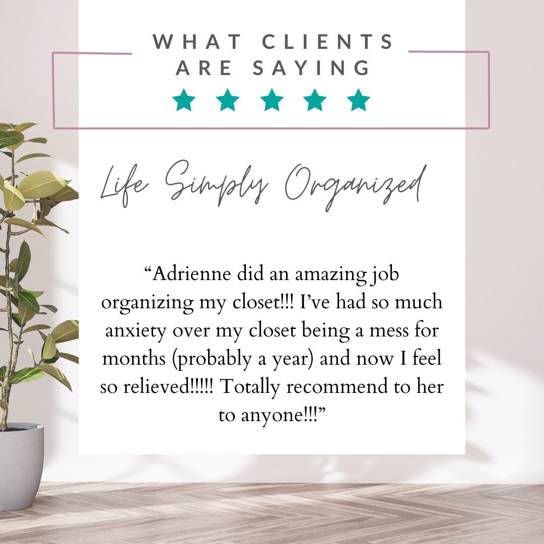⨠This is why we love what we do! āØā
ā
Thereās something so rewarding about watching a space go from a source of stress to a place of relief, calm, and confidence. šā
ā
This clientās words say it bestāand weāre incredibly grateful to be trusted with creating spaces that make everyday life feel a little easier. š”āØā
ā
A more organized closet isnāt just about where things go. Itās about how you feel when you walk in. ā¤ļøā
ā
#ClientLove #ClientReview #HappyClients #HomeOrganization #ProfessionalOrganizer #ClosetOrganization #OrganizedHome #OrganizationTransformation #DeclutterYourHome #OrganizingTips #HomeOrganizing #StressFreeHome #OrganizedLiving #ClutterFreeHome #BeforeAndAfter #HomeOrganizationIdeas #GetOrganized #OrganizationInspiration #LifeOrganized #LoveWhatYouDo
