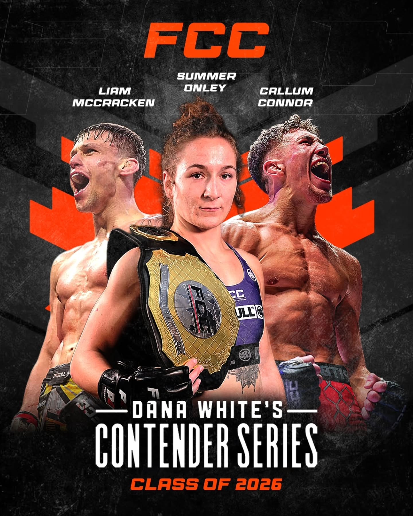 2026: FCC to DWCS
Liam, Summer & Callum built their names inside the FCC cage. Now they fight for a UFC contract 📝
Liam McCracken ➡️ 1st September
Callum Connor ➡️ 22nd September
Summer Onley ➡️ 6th October
📺 Watch all the action exclusively on @ufcfightpass
And before they step into the DWCS cage, relive their journey - watch their FCC fight libraries now on UFC Fight Pass!