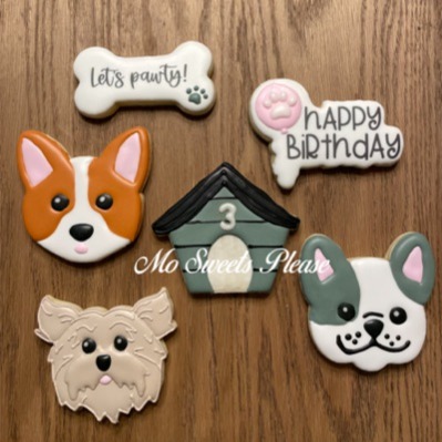Celebrating National Dog Day! #nationaldogday #decoratedcookies #dogcookies #douglassvillepa