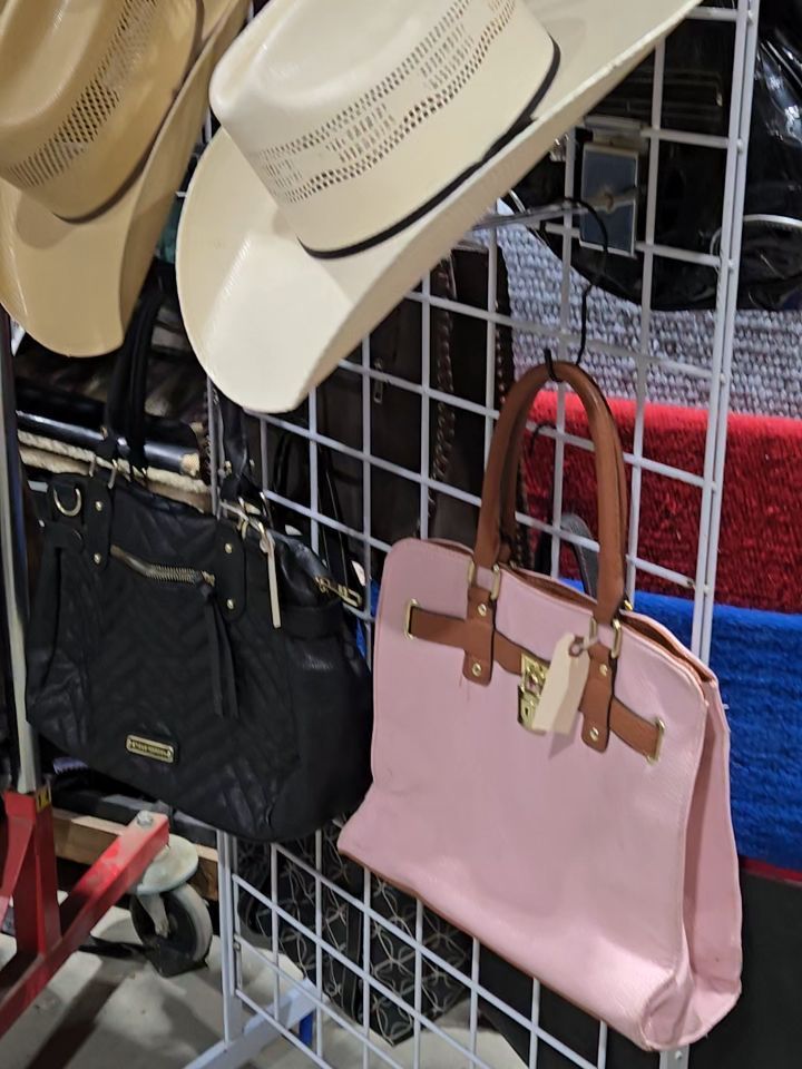 We have cowboy hats & purses
Tack Sale Saturday August 29th
10:30 - 2:30