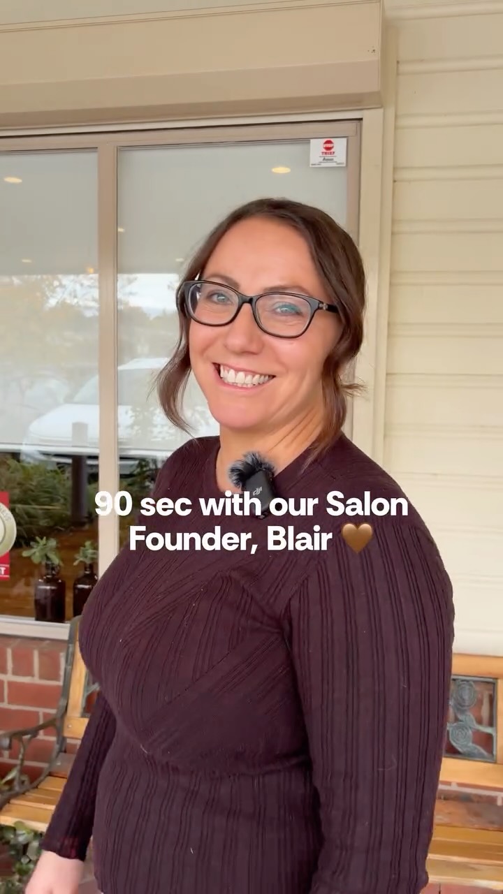 We caught up with our Salon founder, @itsblairlewis for 90 seconds to chat about her intention behind Pura and the experience we hope to curate for every client. 🌱🫶
#canberrahairdresser #holistichaircare #canberrasalon #sustainablesalon