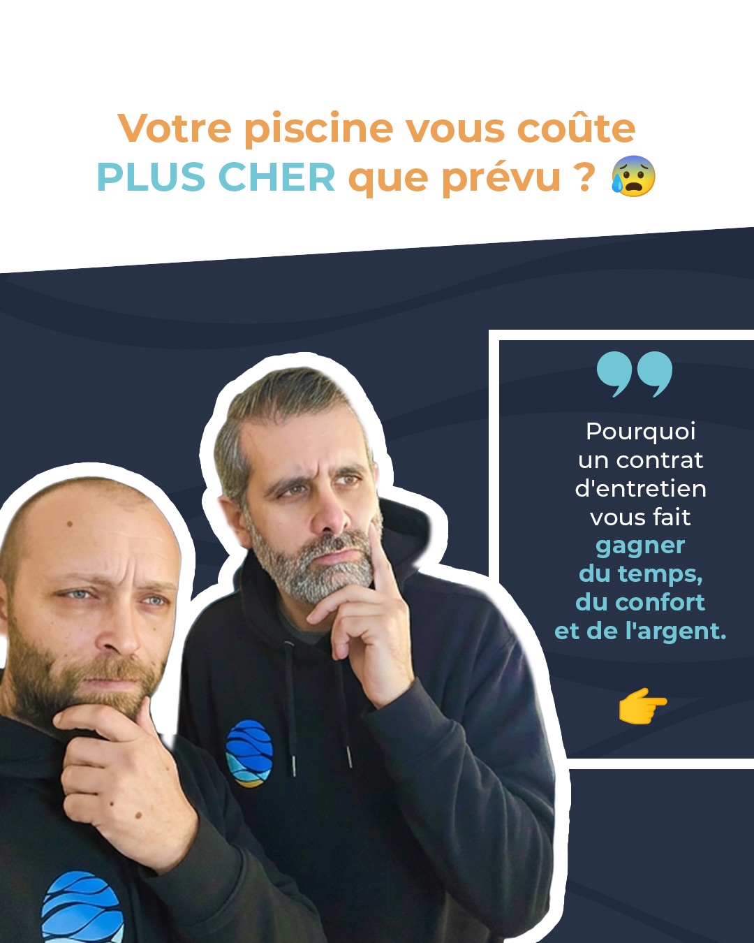 Votre piscine vous coûte plus cher que prévu ? 💸
Produits, réglages, nettoyage, petites pannes… mal anticipé, l’entretien peut vite faire grimper la facture.
Et si un contrat d’entretien vous permettait justement de mieux maîtriser vos coûts… et de profiter PLEINEMENT de votre piscine, sans le soucis du nettoyage et de l’entretien ? 💧
👉 On vous explique ICI.
•••
#HistoireDEau #EntretienPiscine #ContratEntretien #Piscine #Pisciniste