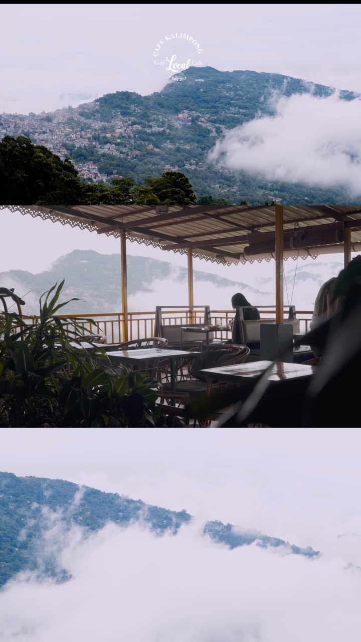 Morning calm after a fresh shower.
Take a moment to enjoy the beauty of nature, along with good food and a warm cup of coffee. Come slow down and savour the morning at Café Kalimpong.