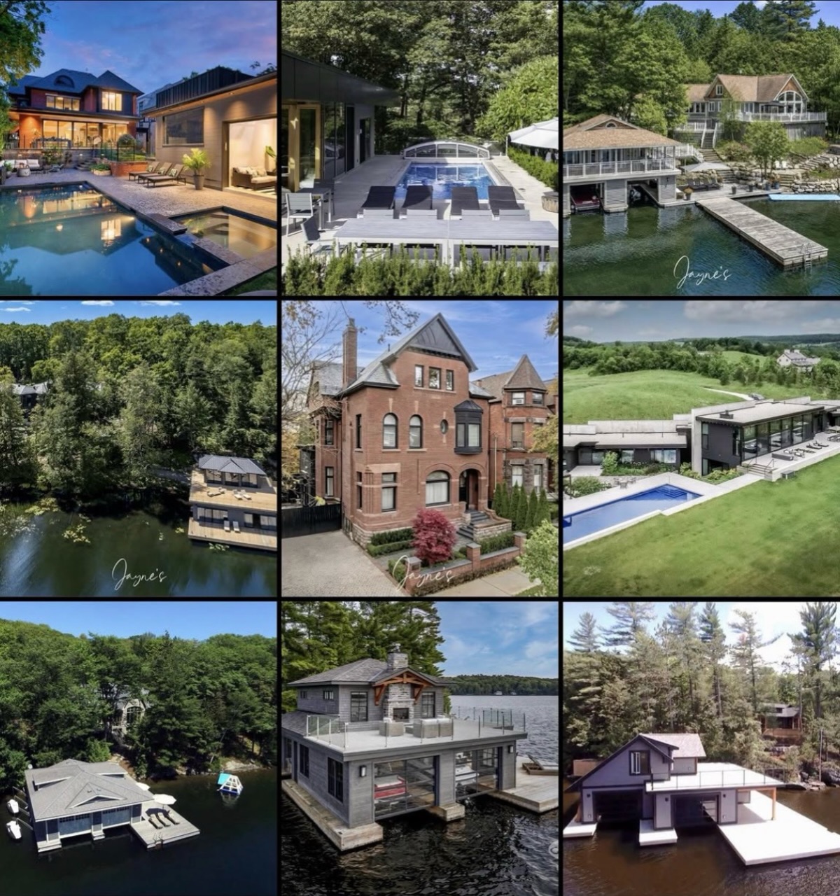Looking for a luxury escape (or a landing pad in the city) for your clients? Here are some of the 15 most extraordinary properties from Jayne’s Luxury Rentals, the Super Elite, spanning private Muskoka lakefronts and Toronto’s most elegant addresses.
The Hunt is Over — 5 bed, 7 bath on 200 ft. of east-facing Lake Joseph waterfront.
Shore Beats Workin — 7 bed, sleeps 17, private Lake Joseph waterfront.
Midtown Opulence — 7 bed, 10 bath, steps from the subway in North Toronto.
Urban Elegance Midtown — 7 bed, pet-friendly, near Yonge & Eglinton.
Poolside Palace — 6 bed on a granite point with Lake Muskoka views.
Anchors and Antlers — 6 bed in Deer Bay, near the Lake Joe Club.
Solace — 6 bed, 8 bath on Lake Rosseau, close to dining.
Herbert House — 1895 Romanesque Revival in The Annex, pets welcome.
Bunker Ridge Farm — 5 bed on 52 acres with Niagara Escarpment views.
Doc Holiday — 6 bed on over an acre of landscaped Lake Joseph grounds.
Dreamscape — 6 bed on a 400-ft. point with big-water Muskoka views.
Big Chill — 5 bed, new construction, 250 ft. of Lake Muskoka frontage.
Yorkhaven Estate — 7 bed with pool, patio, and fenced backyard.
Rosseau Rendezview — 6 bed in Northern Muskoka, pet-friendly.
Big Al’s Sunset Getaway — 5 bed on a rock-cut setting with pristine views.
Ask us for details info@dominiquedebay.com or phone us at 1-212-752-1416 or WhatsApp 1-917-940-2407#dominiquedebaycollection #luxurytravel #muskoka #torontoluxury #luxuryrentals cottagecountry