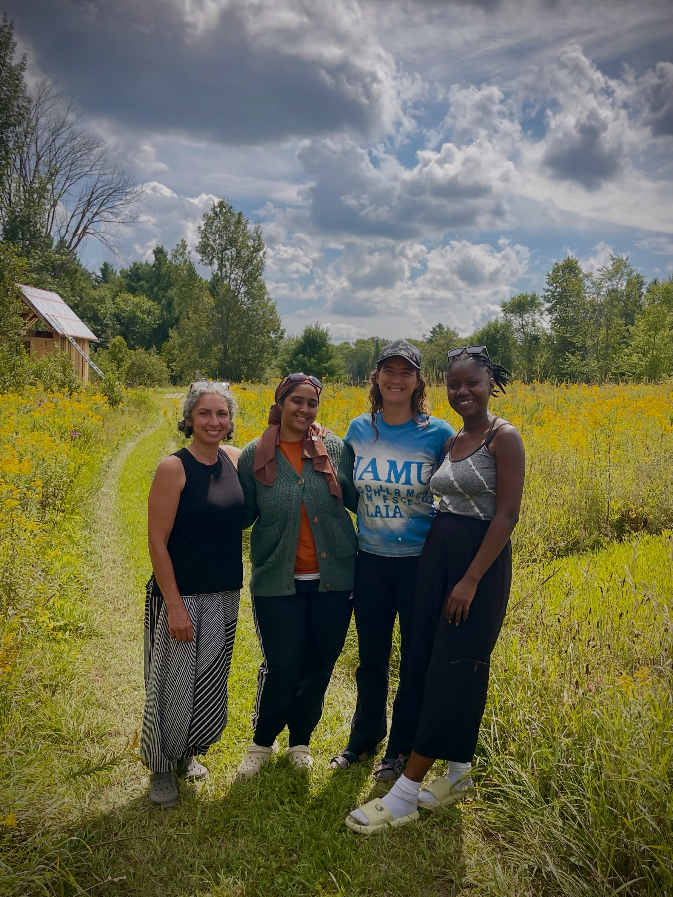 LAINI LAND would not be what it is without the people who build it together every summer. 💛
For five years, Jamii and Becoming Praxis @becoming.community have collaborated to create a camping experience where girls and young women from The Esplanade can spend time on the land, make art, take on new responsibilities, build friendships, and experience a different pace outside downtown Toronto.
At the heart of that collaboration are Isorine Marc @isorine.marc and Ayelen Liberona, who co-led LAINI LAND 2026 and have helped shape the program into what it has become over the years.
This summer, they were joined by Afnan Yakot @afnany324 , who coordinated the project and supported the many pieces that make five days of camp possible, and Nairobi-based musician Liboi @_liboi_ , visiting through Jamii’s Baraza program, who brought music, drumming, and singing into the week.
Thank you Isorine, Ayelen, Afnan, and Liboi for the care, leadership, creativity, patience, laughter, and energy you brought to LAINI LAND.
And thank you to Becoming Praxis for five years of collaboration with Jamii and for helping us create a place where these girls can keep returning, growing, creating, and making memories together. 💛
#Jamii #BecomingCommunity #LainiLand