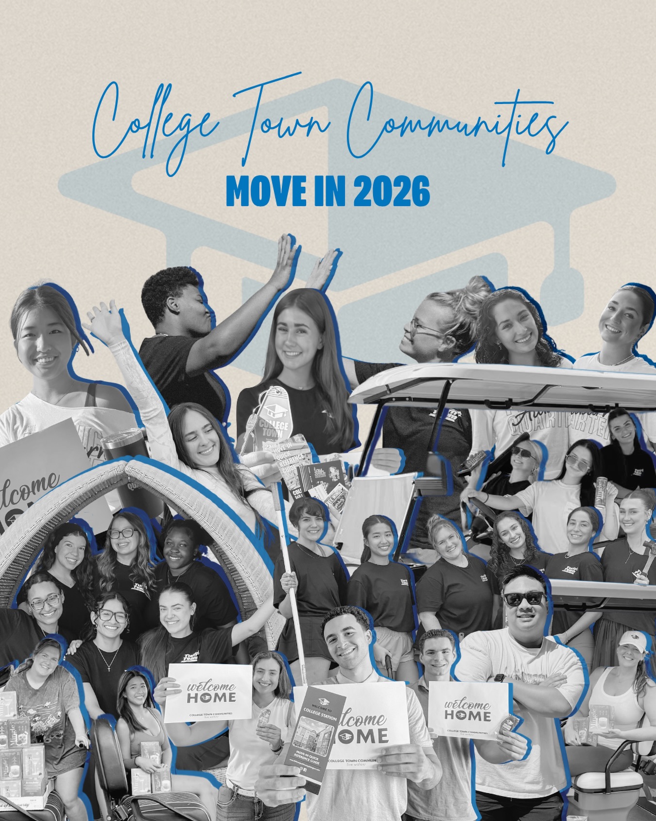 Move-in season is officially wrapped, and the energy across our College Town Communities is off the charts! 🚛📦✨
Pulling off turn takes a serious team effort, and we have to give the biggest shoutout to our incredible crews. To our Community Managers holding down the fort with master-level organization, our Community Assistants acting as the ultimate hype squad at check-in, and our Maintenance Heroes pulling off pure magic behind the scenes—you all crushed it! 🛠️🔑👏
Most importantly, a massive thank you and warm welcome to all of our new and returning residents! We are so excited to have you living with College Town Communities this year. Go unpack those boxes, deck out your new space, and get ready for an amazing academic year. Welcome home! 🥳🎓🛋️
#collegetowncommunities #livewithin