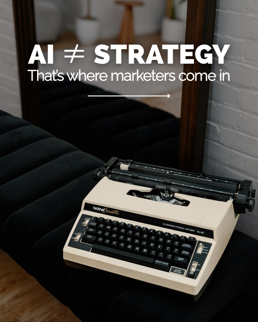AI is changing marketing. But it isn’t replacing marketers.
⚡ It can make us faster.
💡 It can give us more ideas.
📊 It can help us sort through information.
But the strategy behind it? That’s still human.
Knowing your brand, understanding your audience and deciding what’s actually worth pursuing takes more than a prompt. 🧠
At gpalcreative, we use AI as a tool, not a replacement for expertise.