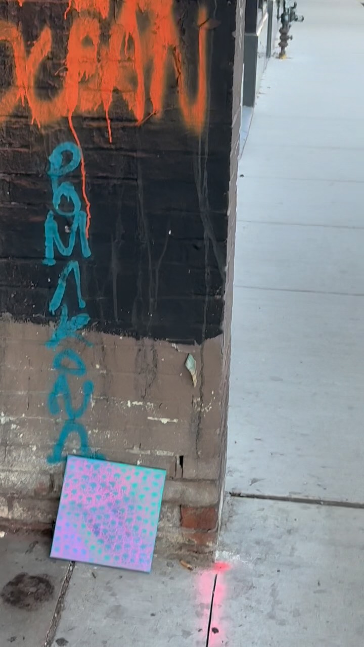 Update: it’s been found! #artdrop #freeart #chicago
