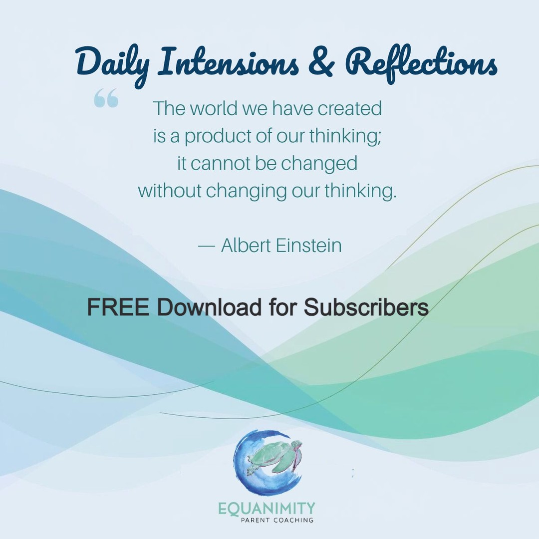 Some mornings you’re already carrying yesterday’s stress and the next tough conversation feels like too much.
I created Daily Intentions & Reflections as a quiet reset for parents who need steadier footing. This simple, two‑minute practice helps you set a clear intention, create emotional space, and connect more calmly with your family before hard moments.
Try one practical step right now: pause, breathe for 30 seconds, write one intention for the interaction (what you want to feel or do), and note one small boundary you’ll hold. Notice how that tiny ritual shifts your response from reactivity to clarity.
This is a free digital download designed to help you regulate, protect connection, and lead with calm. Get your free copy - download now.
#CalmParenting #IntentionalParenting #ParentRegulation #DailyReflection #FamilyConnection #BoundariesWithKindness #ParentResilience #AdolescentSupport #ParentingTools #EquanimityParentCoaching