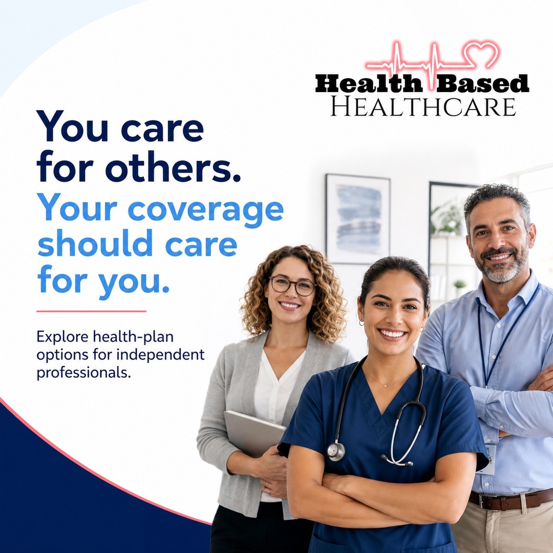 You spend your career caring for others. Your own health coverage deserves thoughtful attention too.
Independent nurses, therapists, clinicians, contractors, and other medical professionals can compare available plans with one specialist who explains the differences clearly.
Request a personalized quote: https://www.healthbasedhealthcare.com/
Eligibility, plan availability, costs, and benefits vary. #HealthcareProfessionals #Nurses #SelfEmployed #HealthInsurance