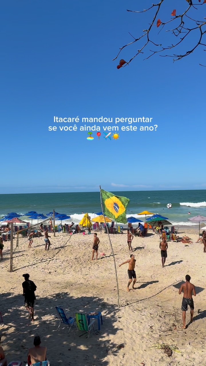 Você vem? 🏝️☀️❤️