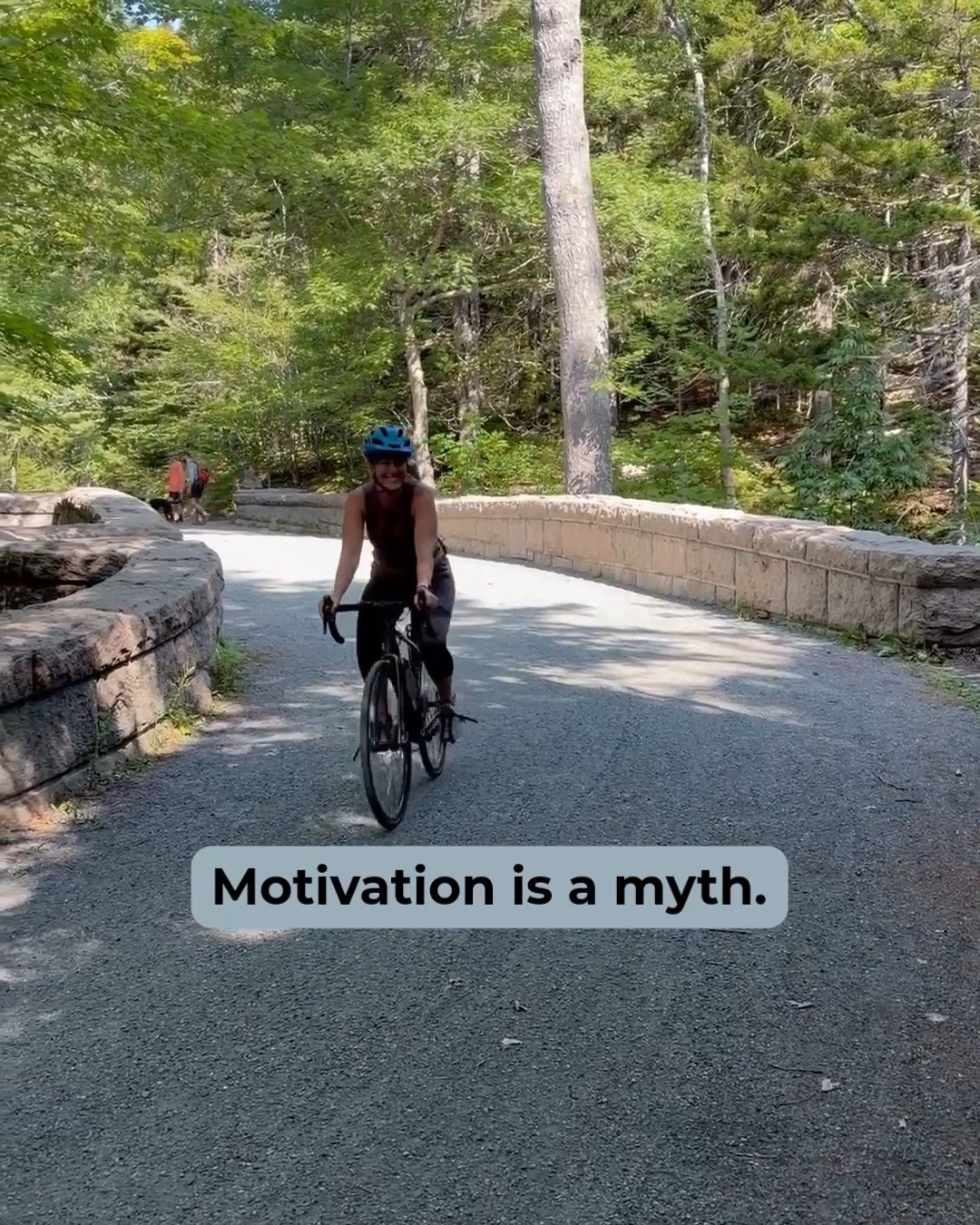 One of the biggest myths in health is that you have to feel motivated before you begin.
You don't. In fact, waiting for motivation is often what keeps us stuck.
The first walk doesn't change your life.
The first bike ride doesn't transform your fitness.
The first workout doesn't build strength.
But each one makes the next one a little easier. That's because action creates momentum.
Momentum builds confidence. And confidence makes it easier to keep showing up.
So the next time you're waiting to feel motivated...Try taking the smallest possible step instead.
Go around the block. Ride for ten minutes. Stretch while your coffee brews.
Don't underestimate what one small action can become when you repeat it.
💛 Read Kate's latest blog to learn why habits beat motivation…and how small routines can lead to lasting change.
#Perimenopause #Menopause #HealthyAging #ExerciseMotivation #Habits #WomenOver40
