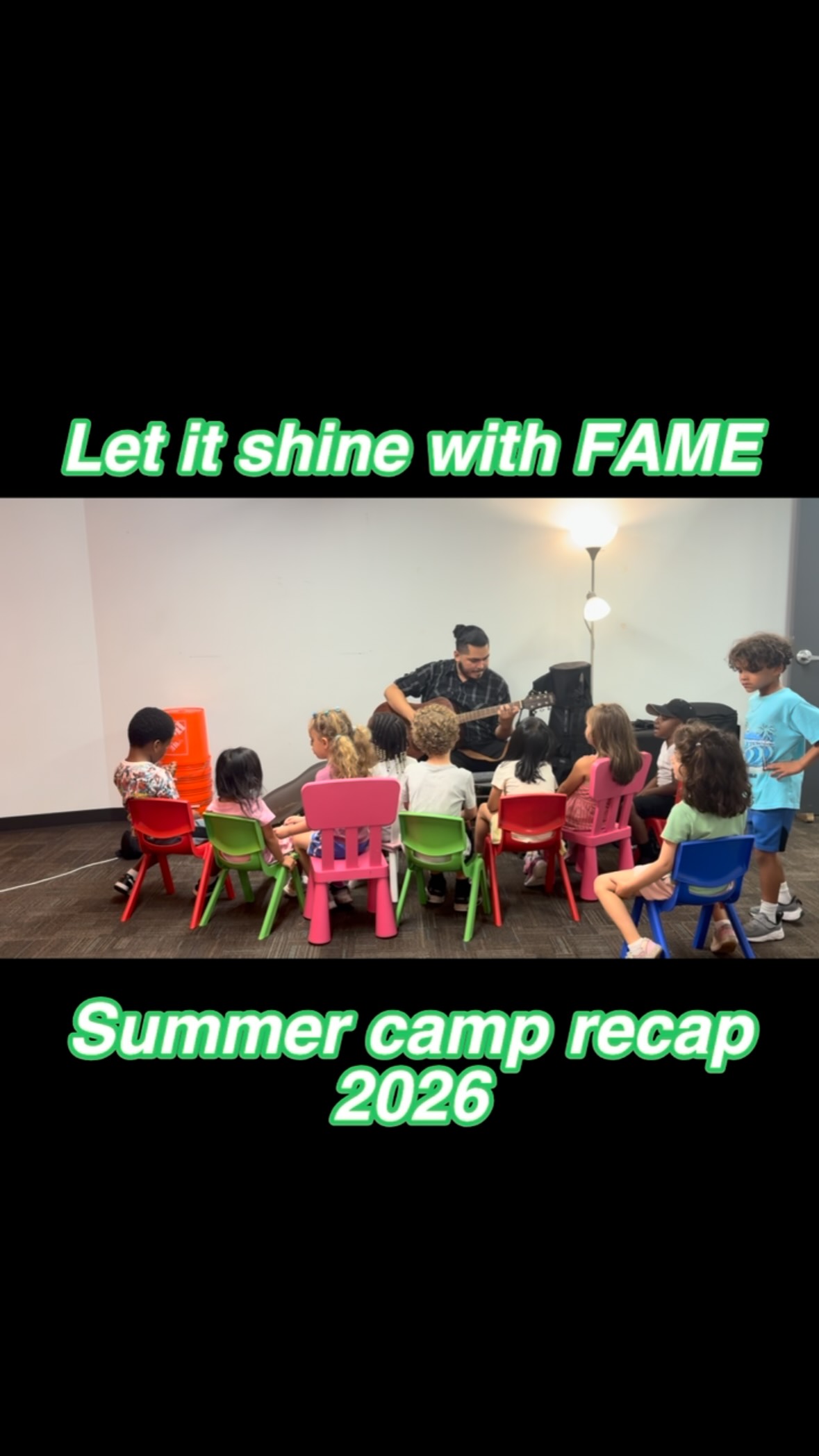 Summer camp may be over, but we’re still thinking about all the creativity, music, art, and memories we made along the way! ☀️🎨🎶
We had such an amazing summer at FAME Center, and we’re so grateful to every camper, family, and instructor who made it so special. 💚 Here’s a little look back at some of our favorite moments!
We can’t wait to see what we create next. ✨
#chicago #art #summercamp #southloop #arteducation