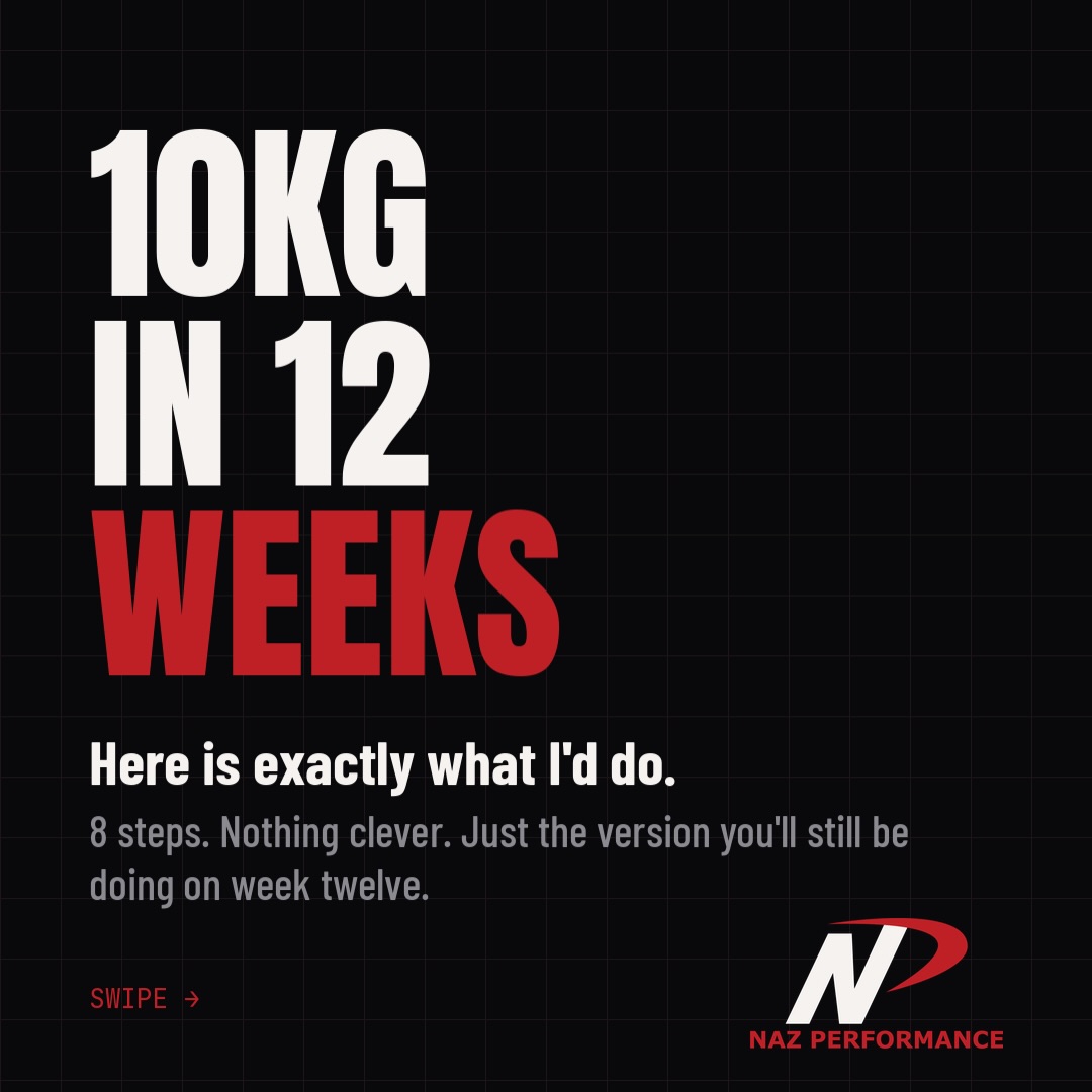 Most men start a 12-week diet by doing all four of these at once:
Slash the calories. Add an hour of cardio. Train six days. Cut carbs to zero.
By week three there’s nothing left to change, the scale’s stopped, and they’re out of levers.
Here’s the version that works instead. Cardio doesn’t even enter until week 8 — because it’s a tool you save, not a place you start.
Swipe for all 8 steps.
Comment 12 and I’ll send it over.
#transformation #fatlossover40 #fatlosstips #fatlosstransformation #howtoloseweight