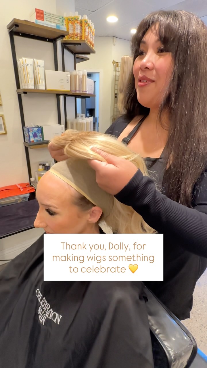Forever an icon. Forever a wig sister. 💛
Dolly was a trailblazer in country music, but her impact went far beyond it.
For the hair loss community, she did something especially meaningful: she never hid her wigs. She talked about them. She had fun with them. She made them part of who she was.
She helped show generations of women that wearing a wig is nothing to be ashamed of.
So here’s your reminder to be a little more like Dolly. Wear the wig. Own the wig. Celebrate the wig.
Thank you, Dolly, for helping make wigs something women could wear loud and proud.
Rest in peace, Dolly. ❤️
#hairlosscommunity #dollyparton #wiglife #whatwoulddollydo #hairlosssolutions