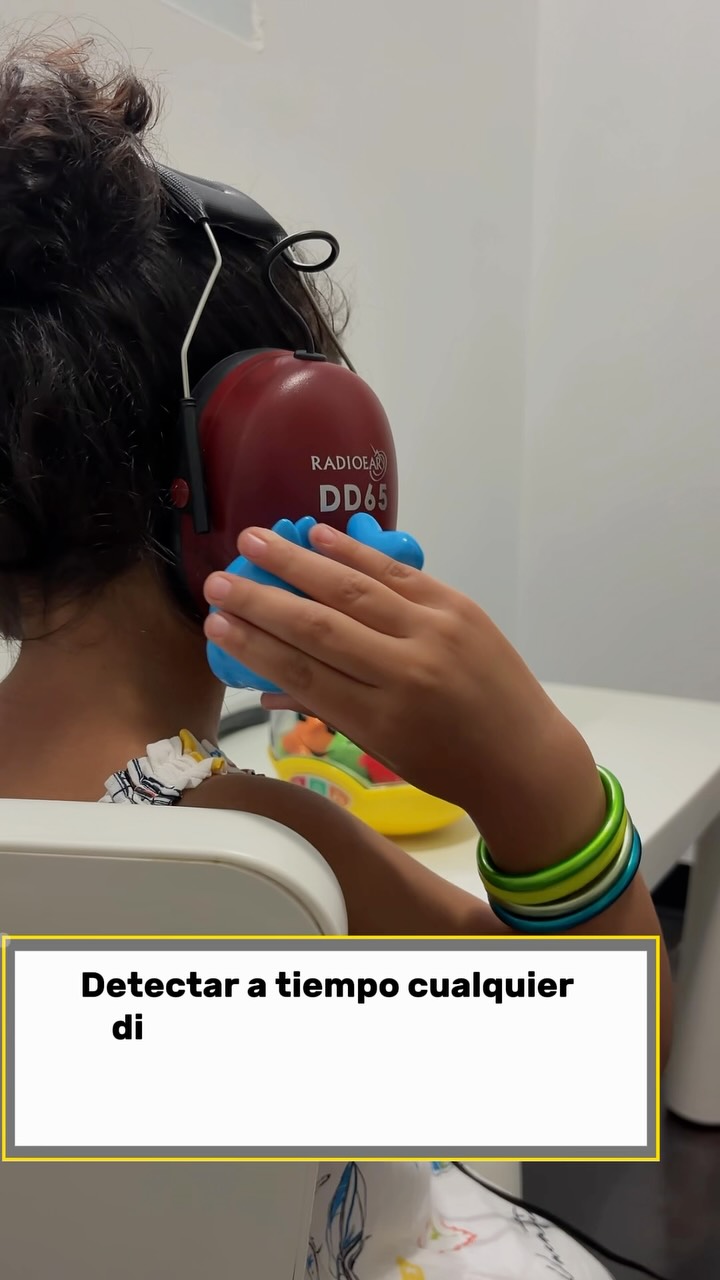 Detectar a tiempo cualquier dificultad auditiva ayuda al desarrollo del lenguaje y la comunicación 🗣️👂🏼