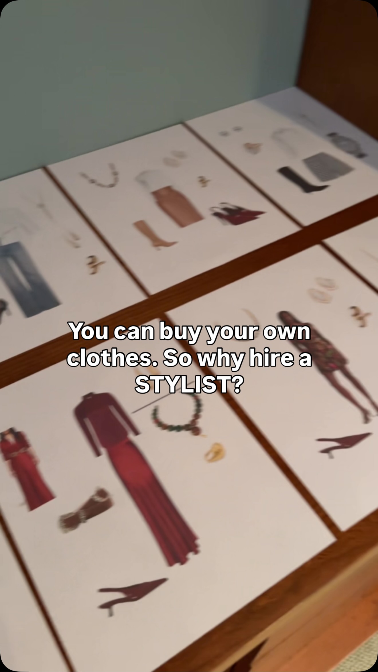 My client is a leader, CEO and business owner in the flavors industry. She manages a huge team, sits in board meetings, is a mom, a newlywed AND a podcaster. She has a big mission and spending countless hours shopping, ordering, returning and still not loving what she wears is simply not where her time and energy should go.
And here’s something else: so many of the pieces I choose for my clients, they would NEVER choose for themselves. We naturally gravitate toward what feels safe and familiar. A great stylist sees beyond that. She sees where you’re going and introduces you to a version of yourself you may not have discovered on your own.
For the upcoming season of her podcast, every single look is styled head to toe and staged in advance so when she walks in to interview her guests, she can focus on her research, her conversation and her mission. No overthinking. No second-guessing what to wear. She gets to simply show up, feel fabulous and SHINE. ✨
THAT is the real value of having a stylist. It’s not just about the clothes. It’s about giving you back your time, your energy and the confidence to focus on your genius. 👑