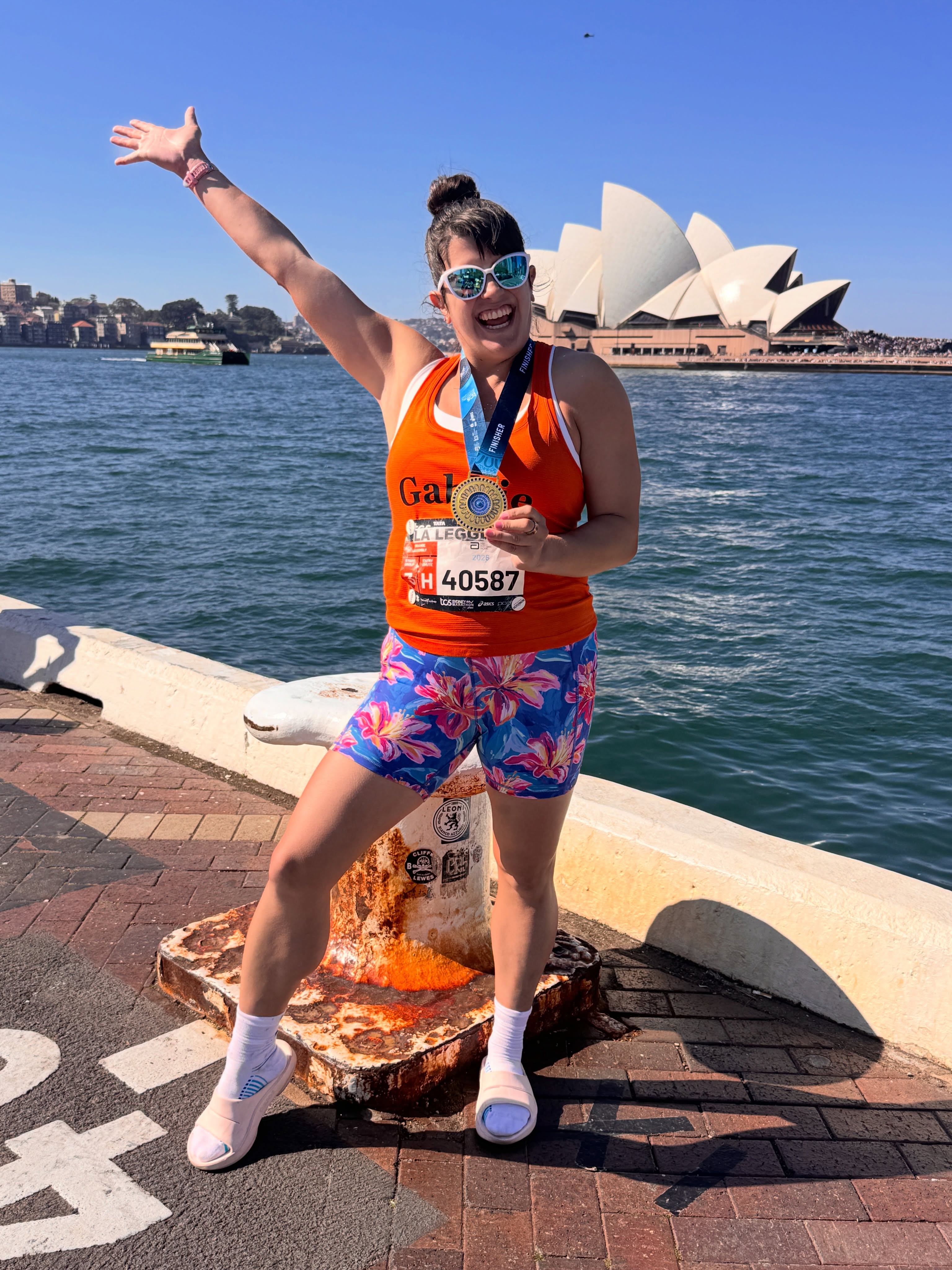 Happy Sydney Marathon Medal Monday (the 37 hour Monday edition)!! Absolutely loved this marathon, running by old haunts from study abroad days, running and catching up with friends!! 10 marathons in and I’m still having fun!!