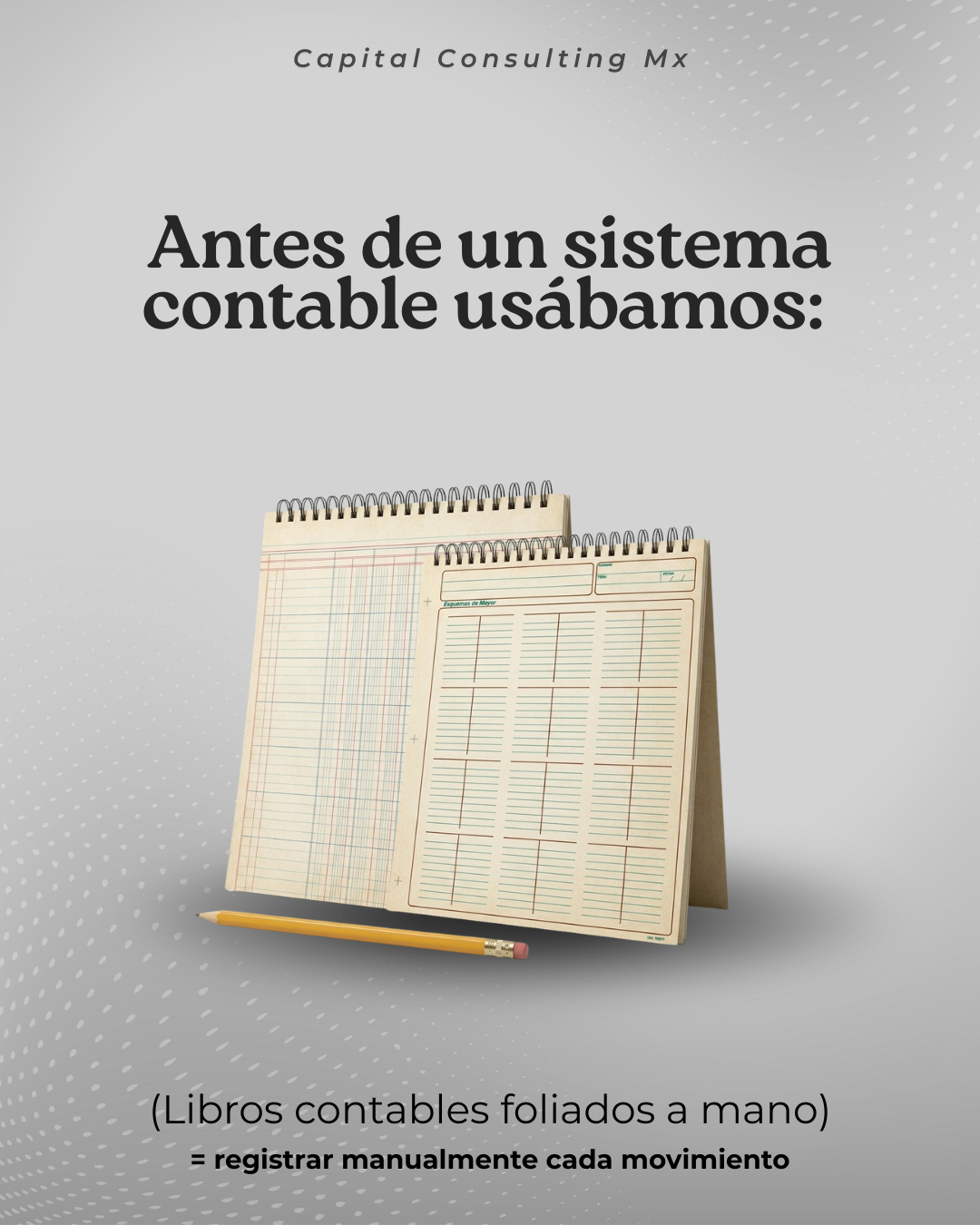 Hay herramientas que marcaron una época. Otras simplemente ya cumplieron su ciclo.
Muchos aprendimos a trabajar con libros contables, facturas impresas, archiveros repletos de contratos o enormes archivos de Excel. Fueron recursos valiosos para su momento.
Pero hoy, las empresas enfrentan un entorno distinto: mayor regulación, más obligaciones, riesgos digitales y decisiones que requieren información confiable y oportuna.
Evolucionar no significa dejar atrás la experiencia; significa complementarla con procesos más eficientes, tecnología y una estrategia que proteja el crecimiento del negocio.
¿Cuál de estas herramientas utilizaste alguna vez?
Te leemos en los comentarios.
#CapitalConsultingMx #Nostalgia #Contabilidad #Antesvsahora