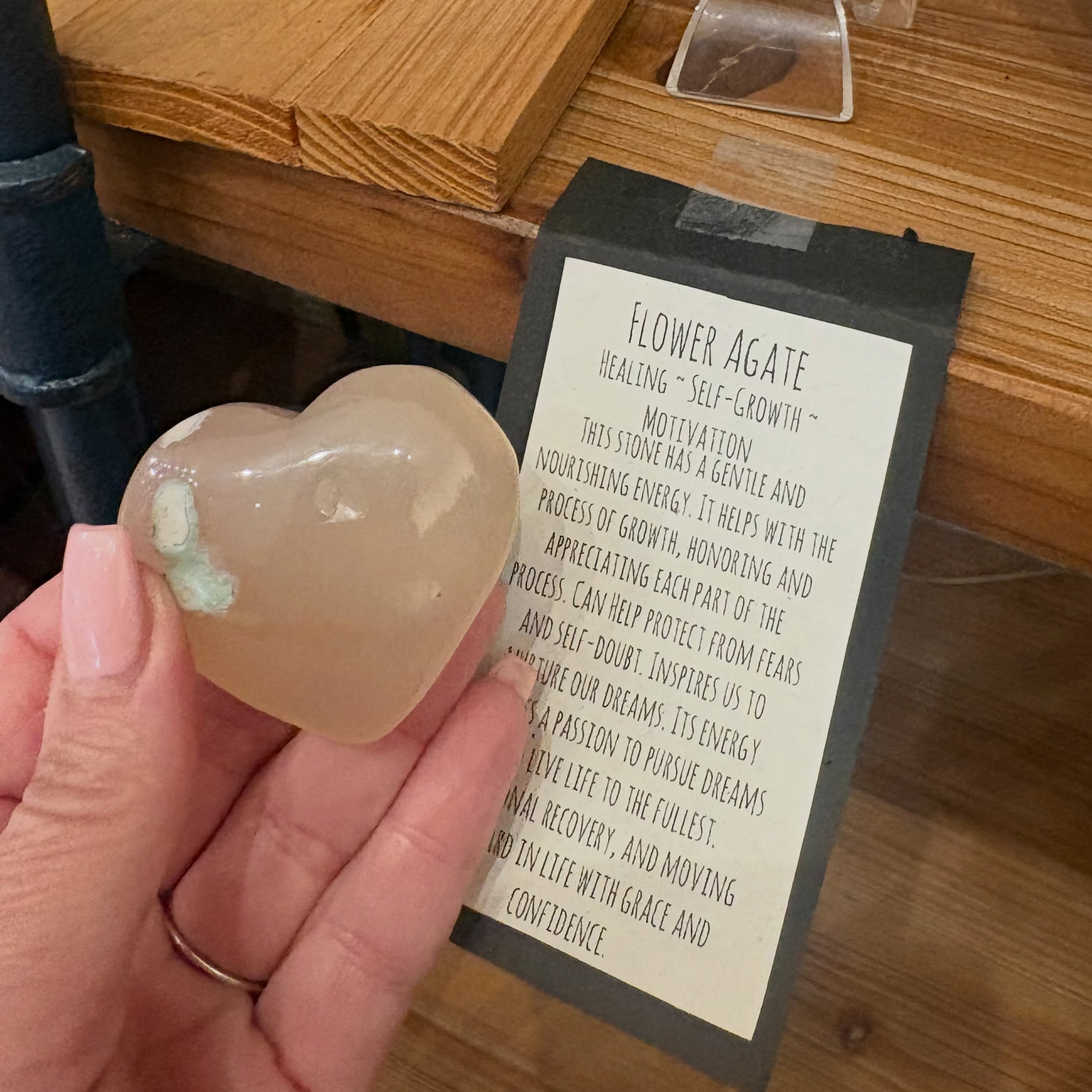 Flower Agate — a little reminder to keep blooming.
Flower Agate is known for its gentle, nurturing energy and is often associated with growth, confidence, emotional balance, and new beginnings. Its beautiful flower-like patterns are a reminder that growth doesn’t always happen quickly or perfectly, it unfolds in its own time.
Whether you’re drawn to Flower Agate for its beauty, its symbolism, or simply because it feels good in your hand, there’s something really special about this stone.
Come see it for yourself at Creative Healing Center today!
We’re here for you 10 AM–6 PM.
Come wander, browse, connect, and maybe find the stone that’s meant to go home with you.
#CreativeHealingCenter #FlowerAgate #crystals #livermore