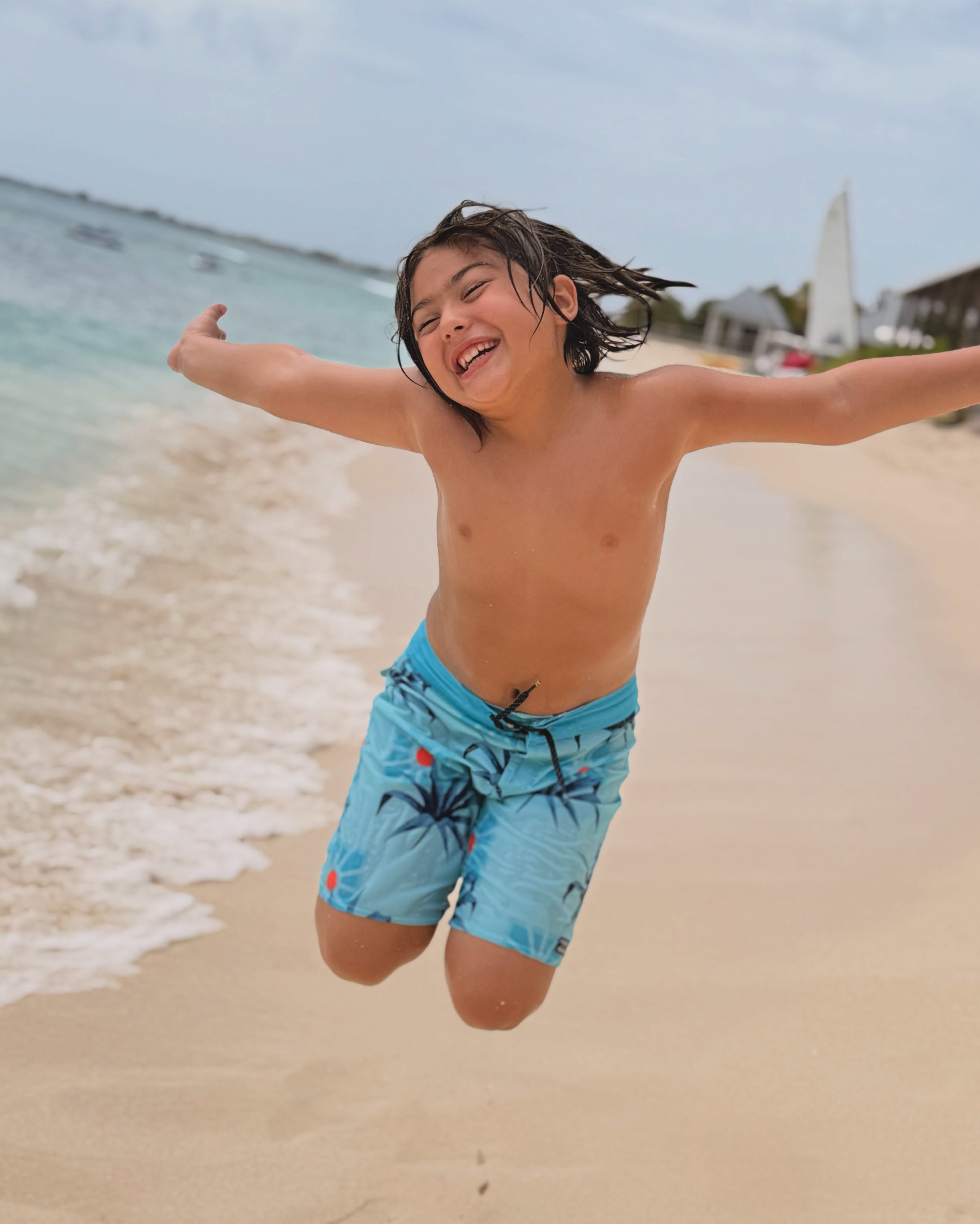 To my rock-collecting, shark-obsessed, sword-fighting, beach-adoring, Transformers, Mortal Kombat and Karate Kid-loving, movie-line-reciting, sweet, snuggly baby… happy 9th birthday!
How someone who loves and all things action can also be the most compassionate kid in the world, I’ll never know. But that is the magic of you.
You care more about the player who gets hurt on the soccer field than scoring the goal. You tell me I look handsome and mean it in the absolute sweetest way. You are fearless, always the first to dive into the ocean and the only to jump off the North Shore bridge while your big brothers watched. You are becoming such a young man, yet your hands still feel like my baby
Never lose your softness or your fearlessness. Together, they are your superpower.
HBD Alex. You have the heart of Bumblebee, the strength of Optimus Prime, the fearlessness of Megatron, and a name made for greatness: Alexander.
Mama loves you ♾️