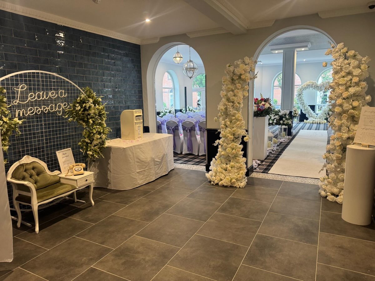 The Wedding of Jerome & Sheena 💜🩷 Over a year of planning and it all came together beautifully for this amazing couple. They literally nearly cleared out our unit with all that they hired and it took 3 van loads but the result was worth it. Huge Congratulations to you both from all of us at Glowing Events 💜