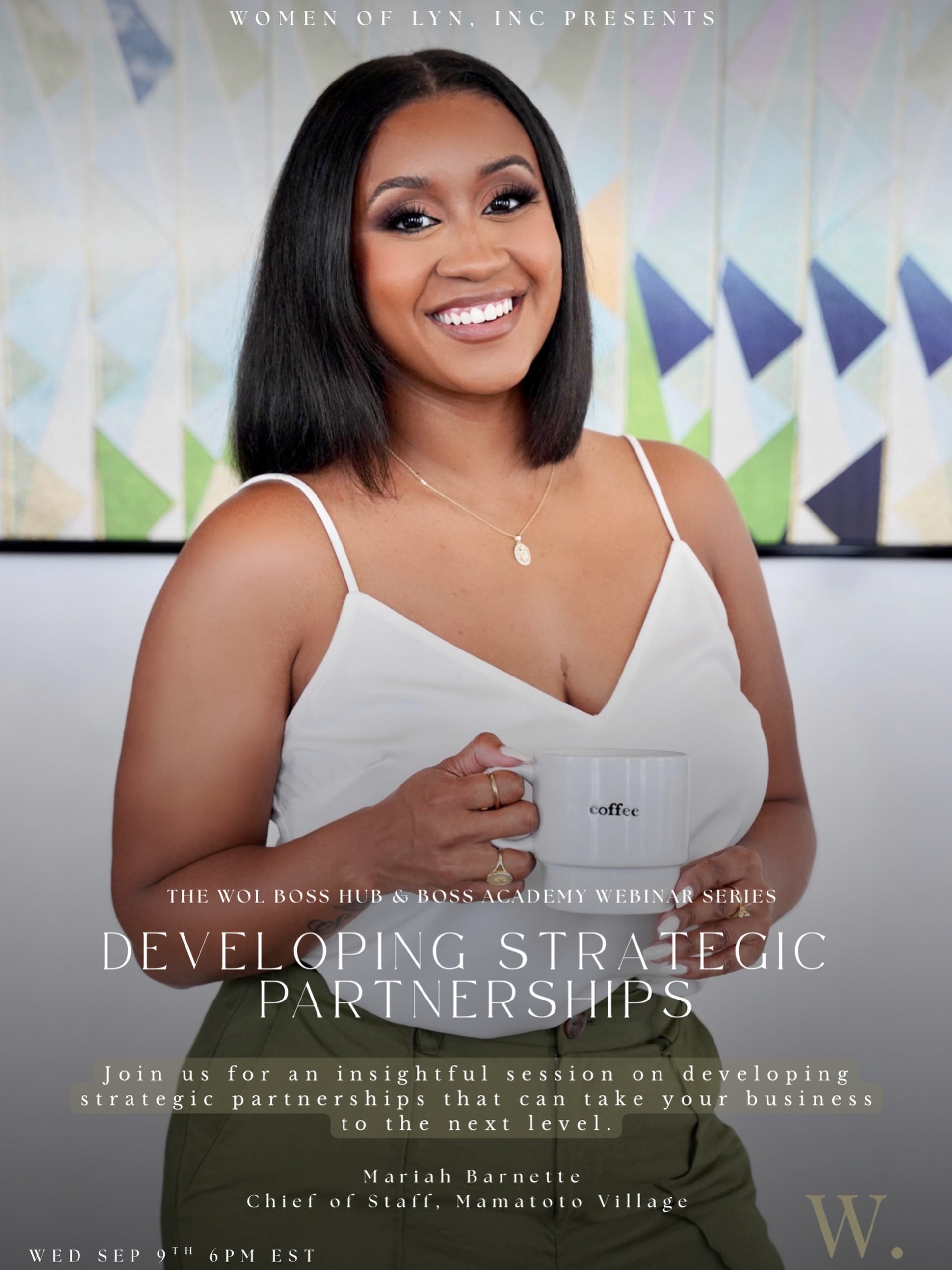 WOL Member-Only Webinar Series: ‘Developing Strategic Partnerships’ with Mariah Barnette, Chief of Staff at @mamatotovillage. ✍🏽
The right partnership can open doors, expand your reach, and create opportunities that move your business forward — but building strategic partnerships takes more than simply asking someone to collaborate.
Join us for a dynamic session with Mariah Barnette, Chief of Staff at Mamatoto Village, as she dives into how to build strategic partnerships that create meaningful opportunities and drive business growth. In this conversation, Mariah will break down how to identify the right partners, communicate your brand story, and build relationships with corporate sponsors, brands, and community stakeholders.
In this class, our WOL Community founders will learn:
• How to identify potential partners who align with your brand and business goals
• How to approach and build relationships with potential partners
• What makes a partnership mutually beneficial and valuable
• And more!
📅 Wednesday, September 9th
⏰ 6:00 PM EST
🔗 RSVP Now: Sign up in our community app
Not a WOL member yet? Join our community, The Boss Hub, full of women founders building, scaling, and leading with strategy and confidence.
Link in bio to apply. 🤎