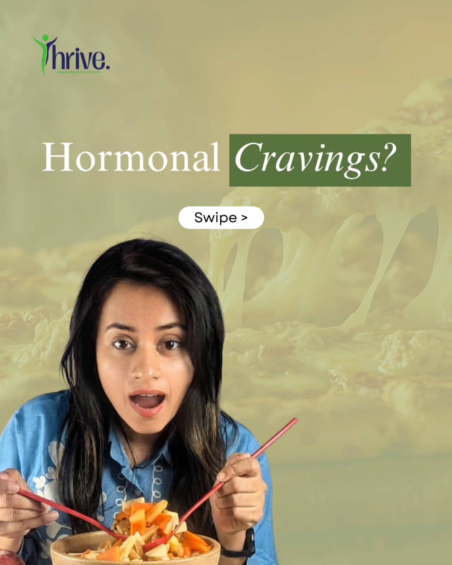 Cravings can feel intense, but the right swaps can help you stay satisfied while supporting your PCOS-friendly nutrition goals. ✨
From crunchy snacks to sweet breakfasts and desserts, choose nourishing options that give you protein, fibre and healthy fats without feeling like you’re missing out.
Save this post for your next craving and share it with someone who needs healthier snack ideas.💚
DM us “START” to learn how personalised nutrition can support your goals.
.
.
.
#PCOSNutrition #PCOSFriendly #HealthyCravings #WomensNutrition #ThriveWomanNutrition
