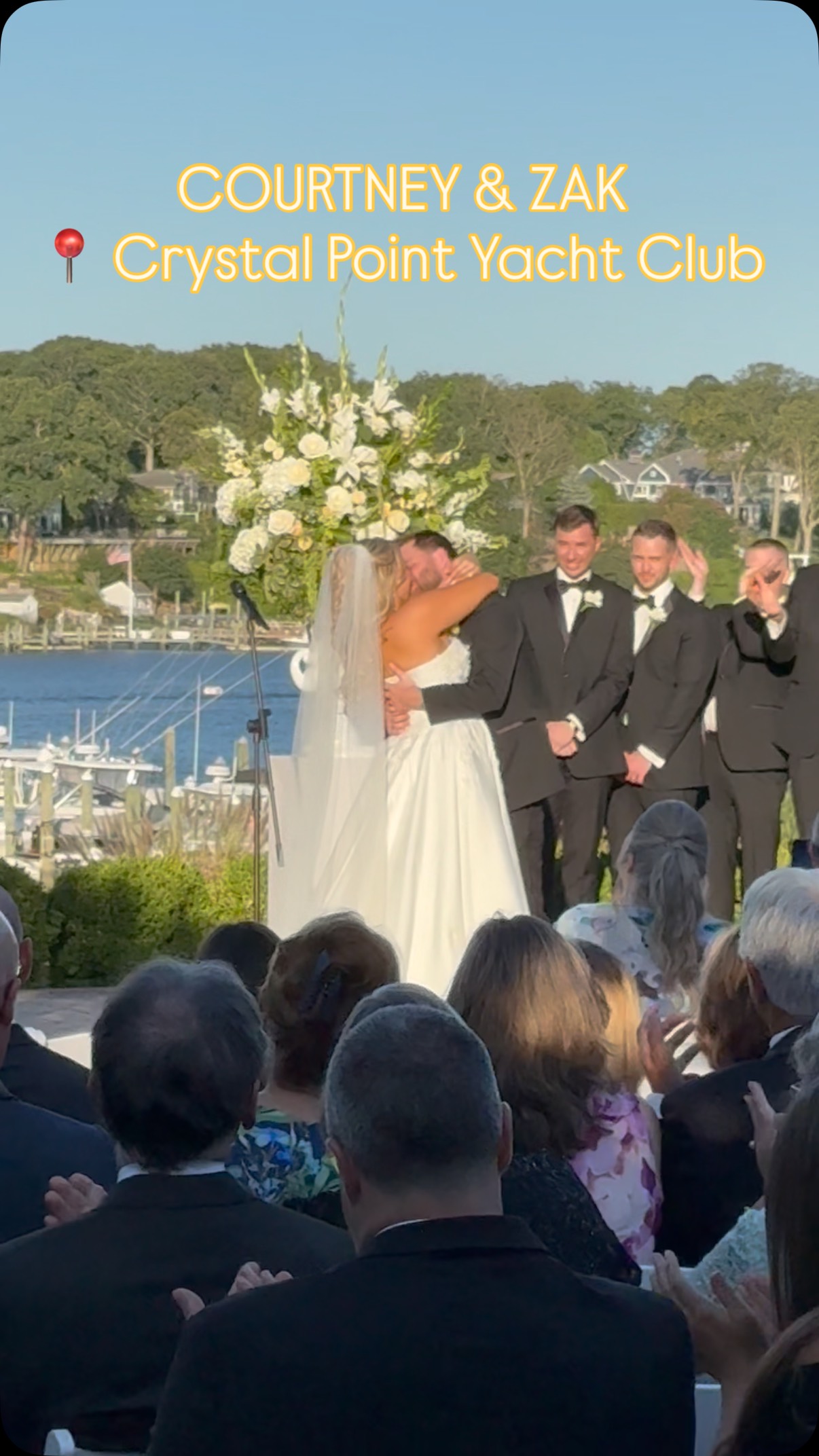 COURTNEY + ZAK💛
📍 @crystalpointyachtclub
🎧 @eventosbyricardom
🎤 @ajhadamj
🎷 @yenn.batah
📱 @meaningfulmemoriesnj & @preciouslyplanned
📸 @idaliaphotography
🎥 @impressionspv
#dontmissabeatevents #njbride #njwedding #njweddingentertainment #saxplayer