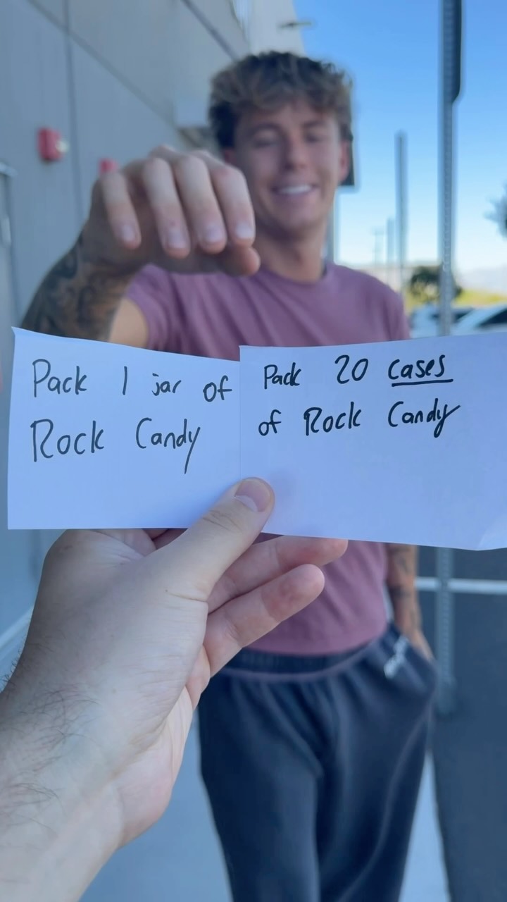 Leaving your work day up for chance 😂😂 #explore #explorepage #funny #rockcandy #fail