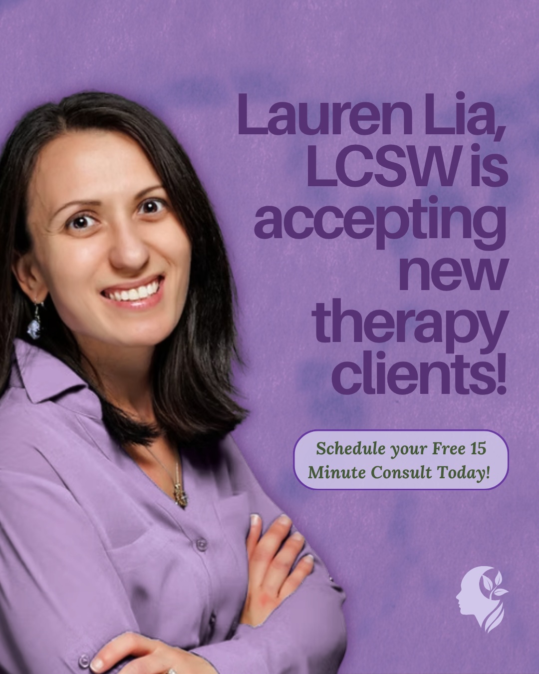 We are so excited for Lauren to be back seeing clients at HP!
Lauren has vast experience working with clients experiencing PTSD, trauma symptoms, anxiety, depression, and OCD.
She is a nationally certified in Prolonged Exposure, EMDR, TF-CBT, and is intensively trained in ExRP therapy, making her an extremely well rounded clinician equipped to support a wide range of presenting problems.
Lauren is especially passionate about working with survivors of domestic/sexual violence, infertility, pregnancy, and infant loss.
She will be offering both in person and virtual sessions, and is in network with Aetna, BCBS, and United Healthcare.
If you think Lauren could be a good fit for your therapuetic needs, reach out to our office today to schedule your Free 15 Minute Consultation 🌿
#EMDR #ProlongedExposure #TFCBT
