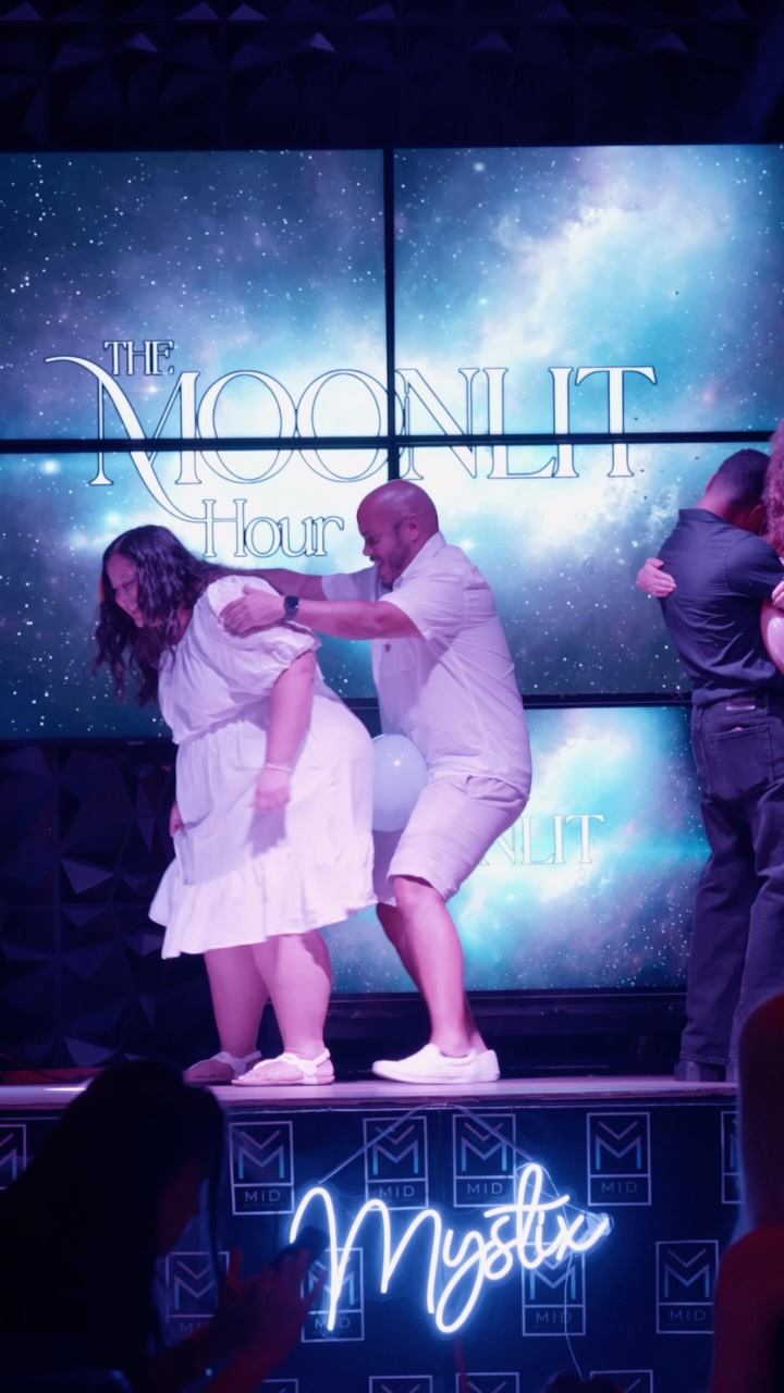 “No touching” is one of our rules…. So naturally we make our audience members play a game with *no hands* too!🫣🤭
Next Show — Friday, Sept 18th
7:00pm
@midnightloungeorl
Tickets on Sale now 🎟️
🚨 Prices will go up so get them NOW!