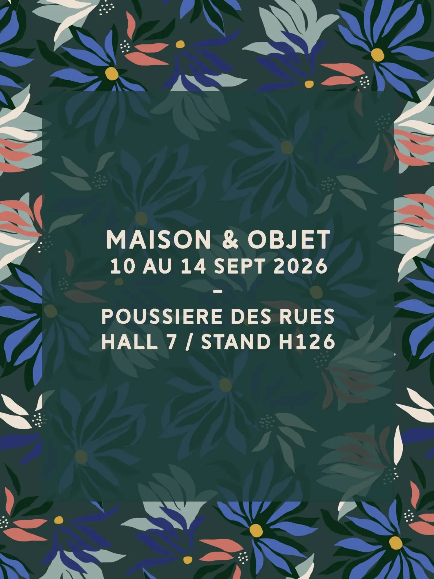 Et c'est reparti pour un tour!
Retrouvez-nous sur Maison & Objet du 10 au 14 septembre
Hall 7 / Stand H126
.
.
.
#maisonetobjet #poussiereredesrues #serigraphie #gift