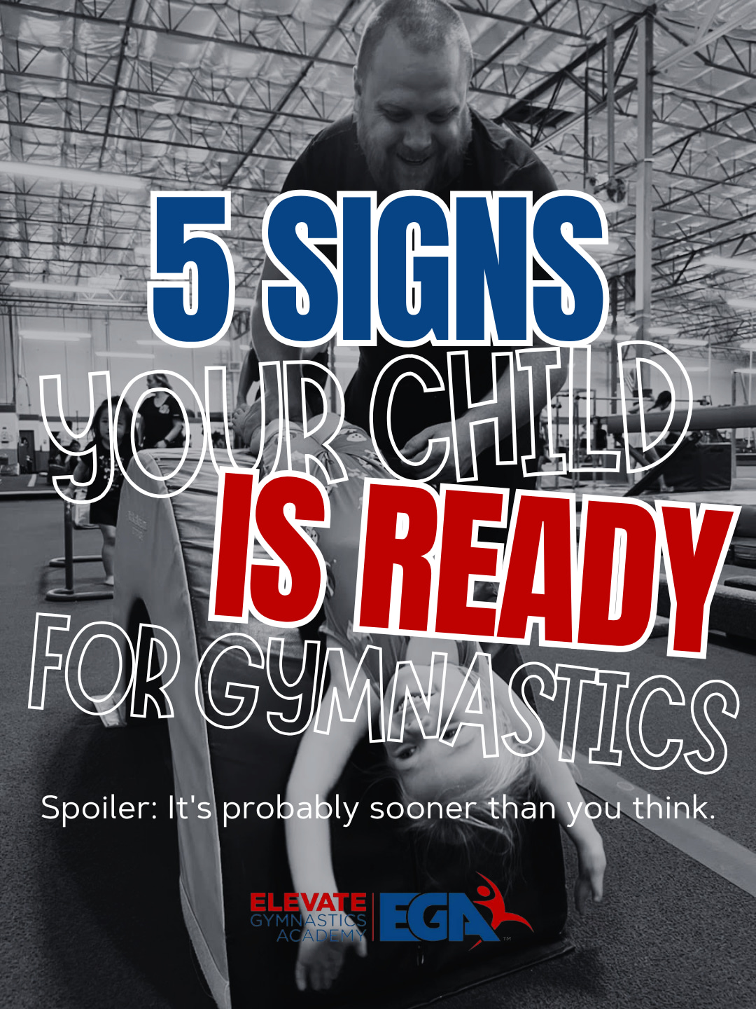 If your child has been doing cartwheels in the living room and hanging off every piece of furniture in the house, we have some news for you: that energy has a home.
Parents often wonder if their child is old enough, coordinated enough, or ready enough for gymnastics. The answer is almost always yes. Swipe through for 5 signs your child is ready to start, and spoiler: it is probably sooner than you think.
We welcome athletes starting as young as being able to walk at Elevate Gymnastics Academy in Elk Grove. Book a trial class through the link in our bio and let us take it from there.
#elevategymnasticsacademy #elkgrovegymnastics #kidsgymnastics