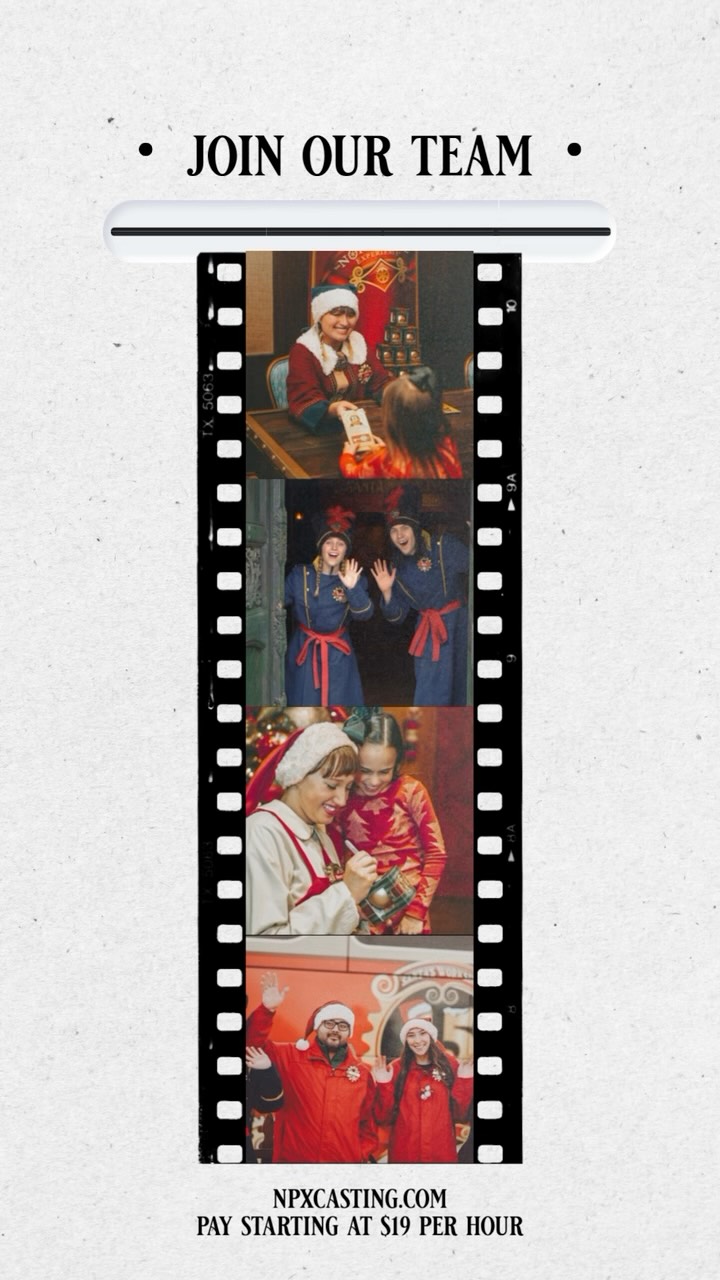 Join our team today! 🎅🎄Apply at NPXCASTING.COM. Pay Starting at $19 per hour. #flagstaffjobs #northpoleexperience #arizonajobs #christmasinflagstaff