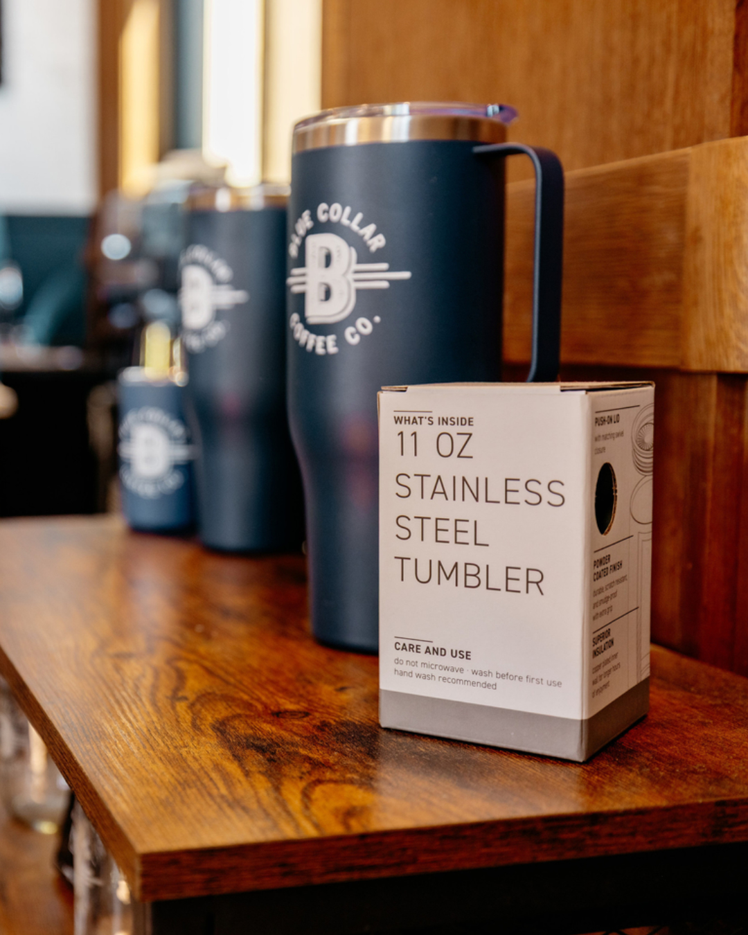 From Friday through Monday, enjoy 25% OFF all Blue Collar Coffee merch in-store - tees, hoodies, hats, mugs, and more.
All Blue Collar locations will be OPEN on Labor Day from 6 AM – 2 PM, so you can grab your favorite drink, stock up on merch, and soak up the last taste of summer.