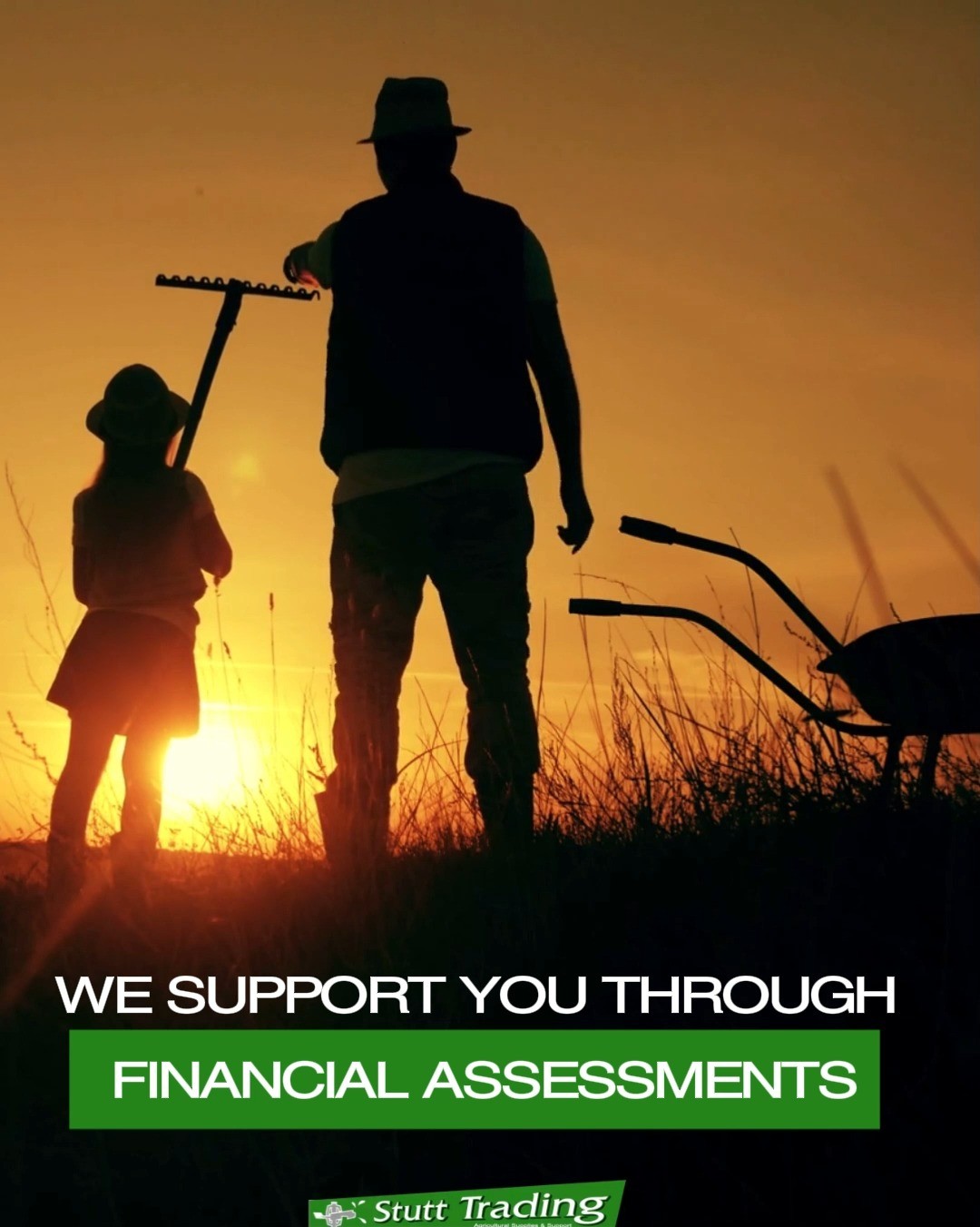 Everything we do is in service of our local farmers—from small-scale growers to large commercial enterprises. 🌾
Sustainable, long-term success starts with a clear, objective look at where your farming operation stands today. To truly thrive, you need to understand the underlying factors driving your performance—from your financial capabilities to how you measure up against your goals and the broader agricultural sector.
With years of experience in the agricultural industry, we have the expertise to thoroughly and efficiently serve every farmer, no matter the scale. That is why Stutt Trading offers specialised Financial Assessments designed to put your best interests at heart.
Let us help you gain the clarity you need for lasting growth and prosperity.
#StuttTrading #InServiceOfOurFarmers #AgriculturalFinance #FarmerSuccess #SustainableFarming